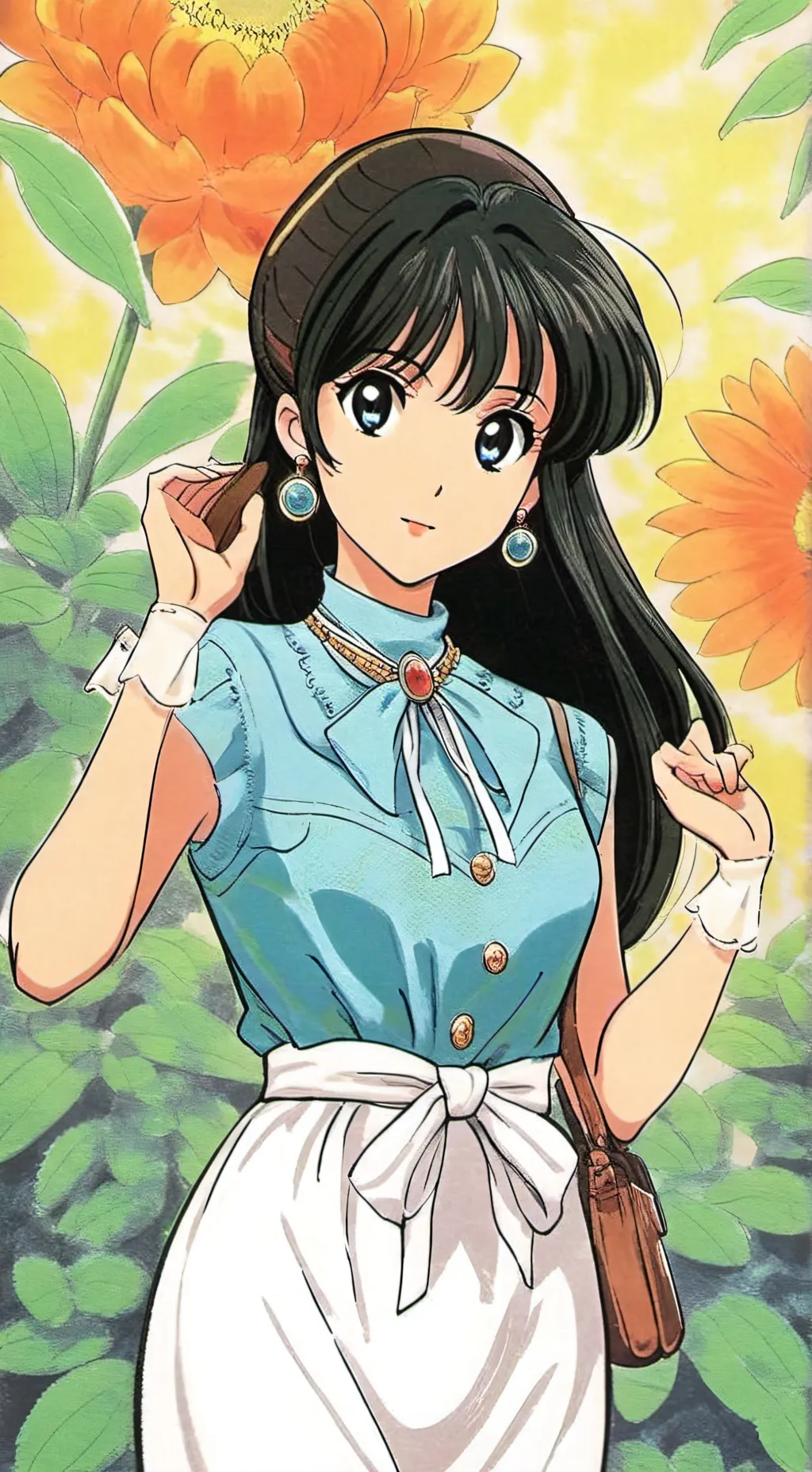 ai character: Jasmine background