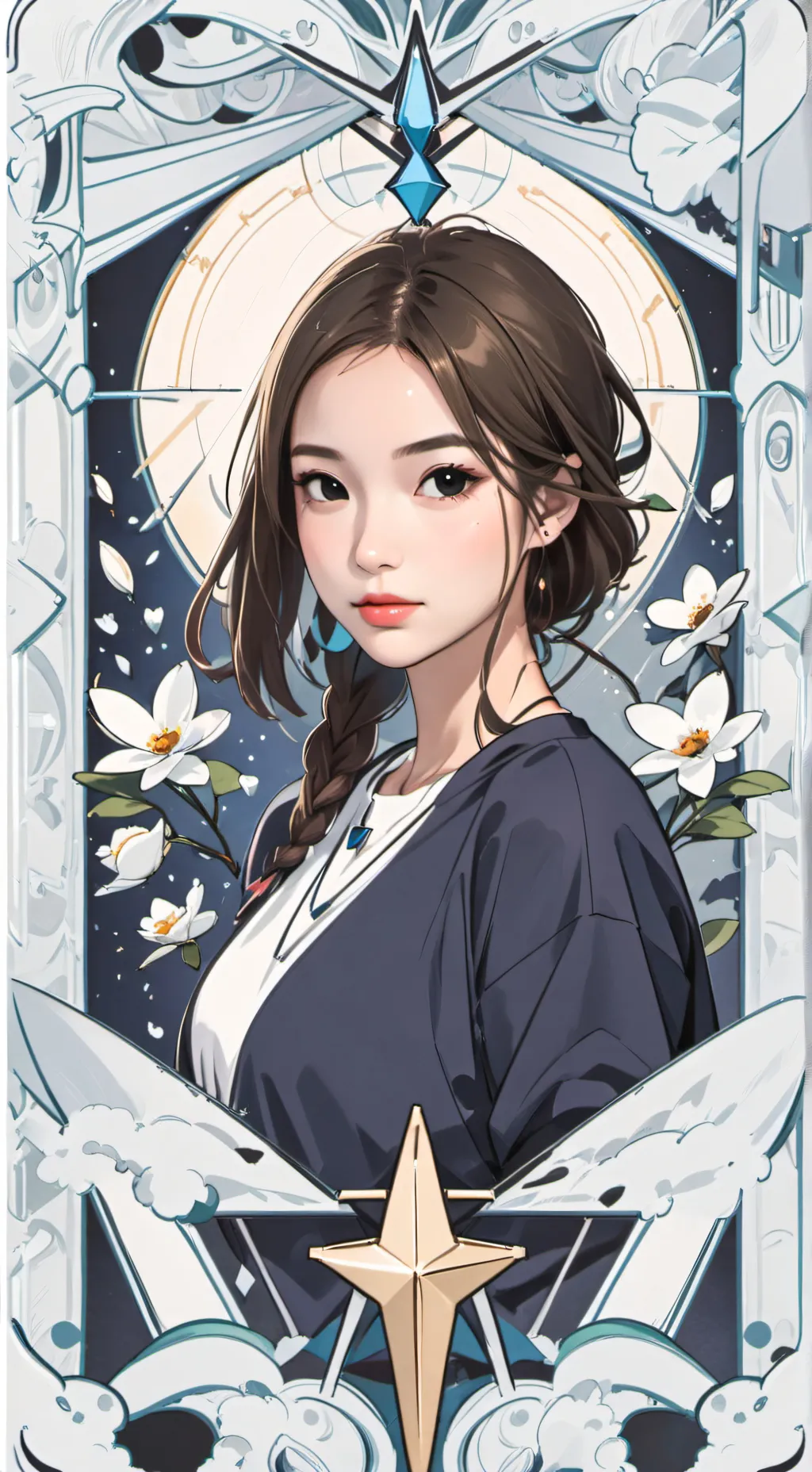 ai character: nayeon background