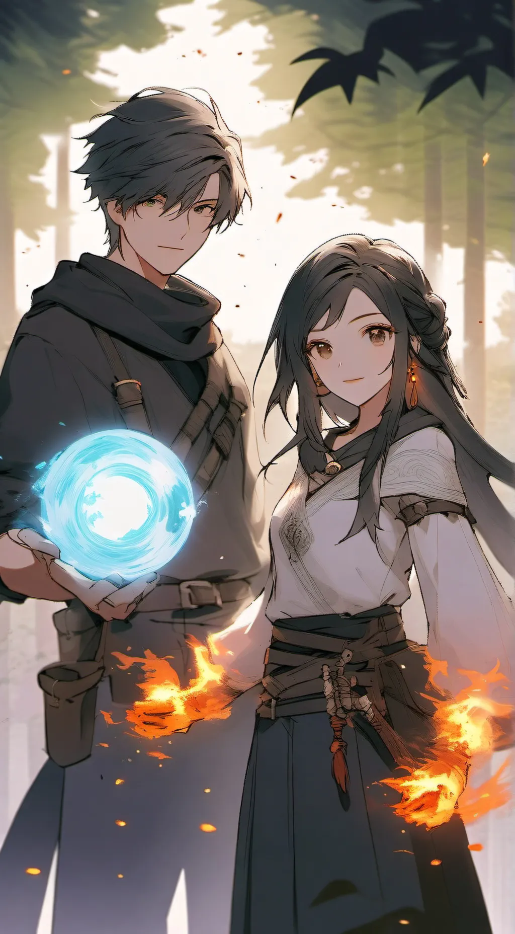 ai character: Glasses of Secrets background