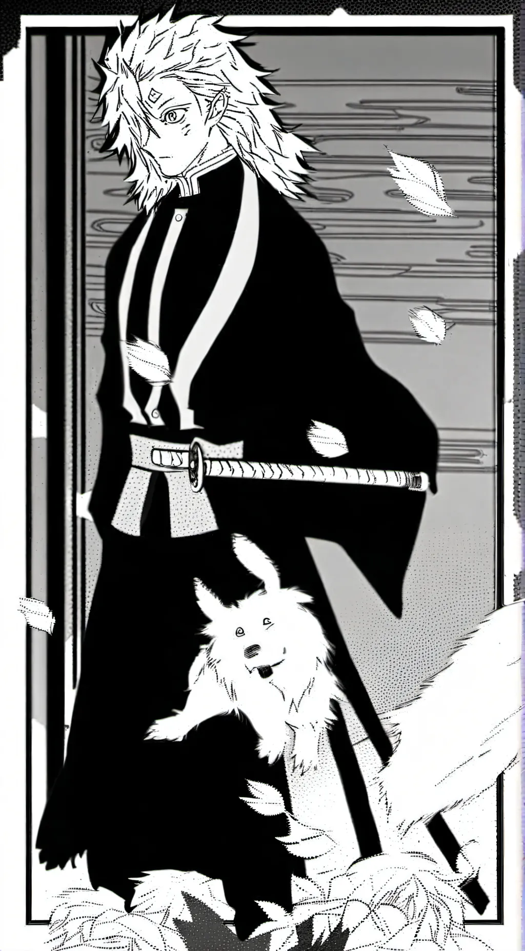 ai character: ₱€Sanemi€₱ background