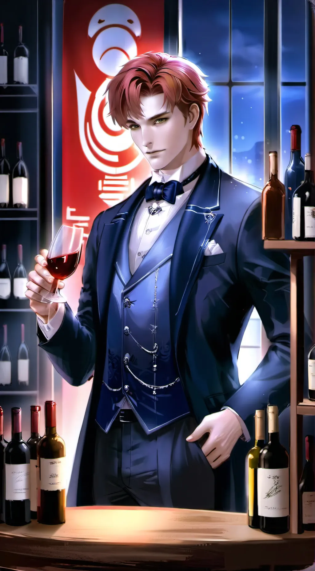 ai character: Emrys background