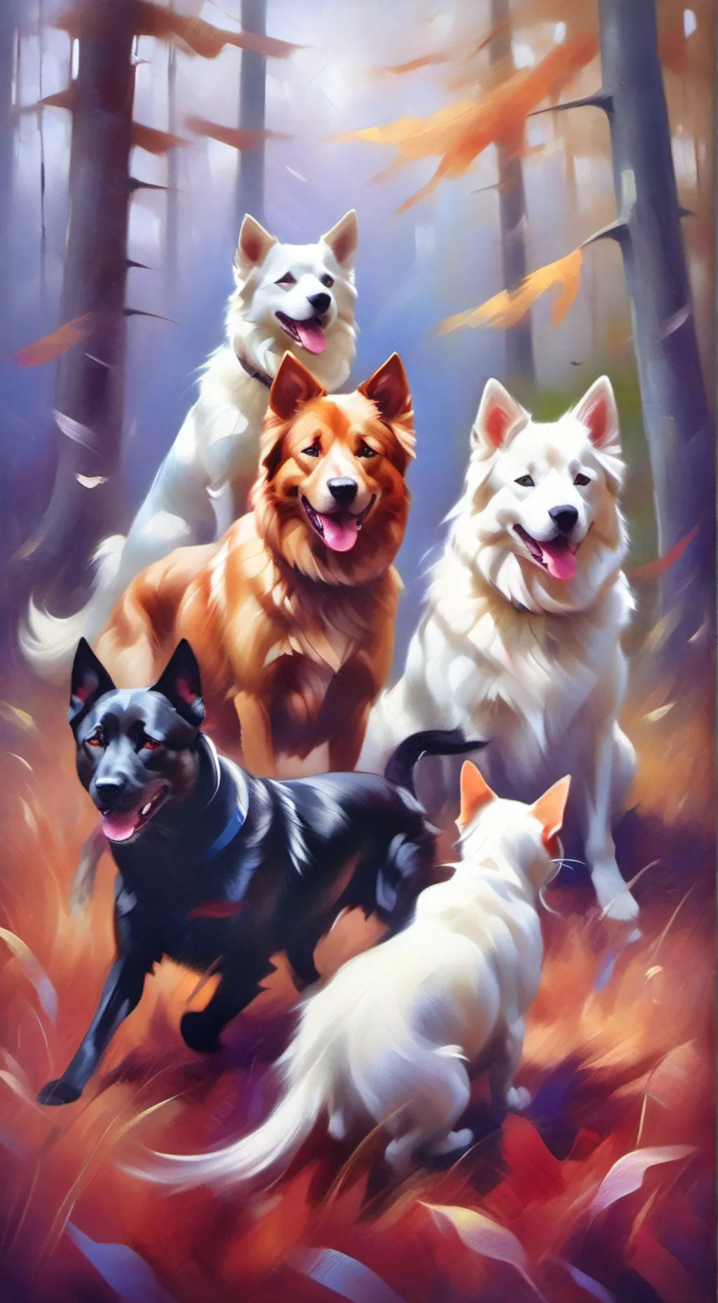 ai character: The pet ganf background