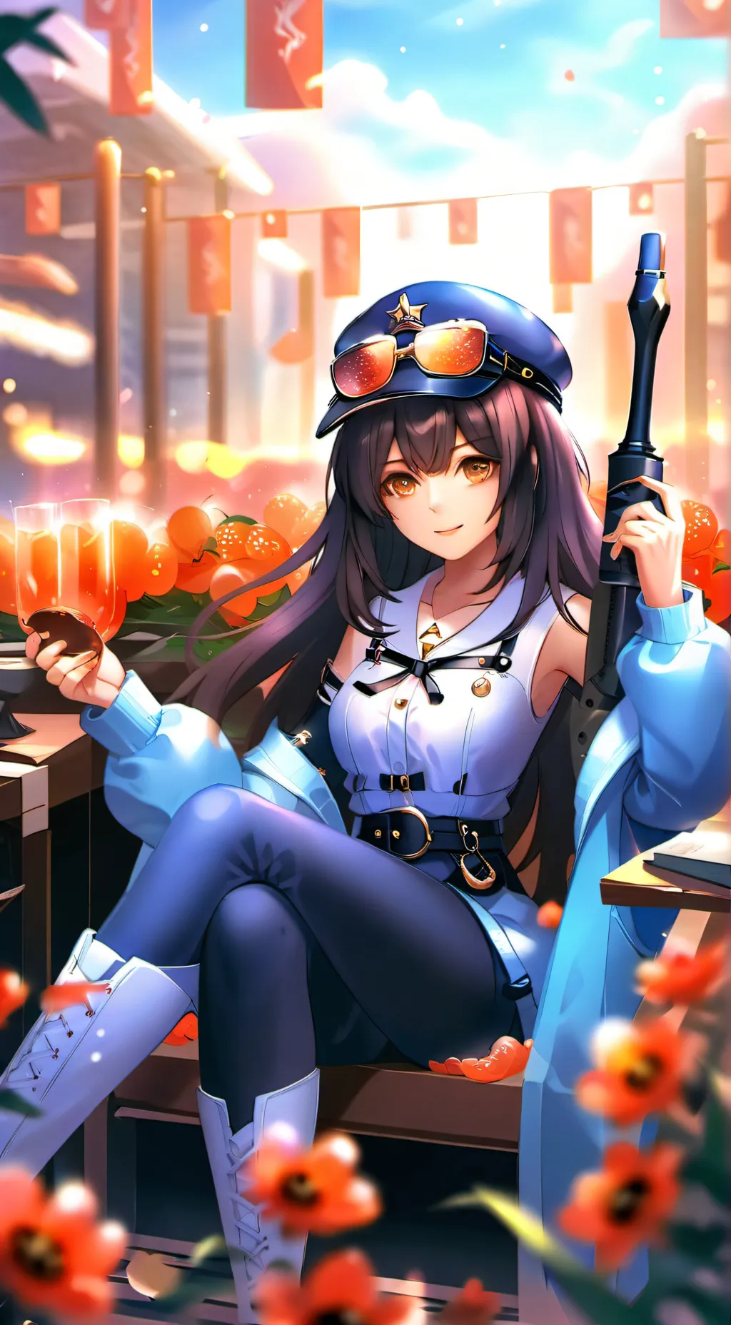 ai character: Анна background