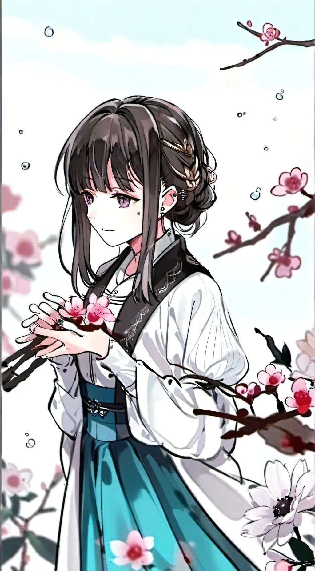 ai character: tankana background