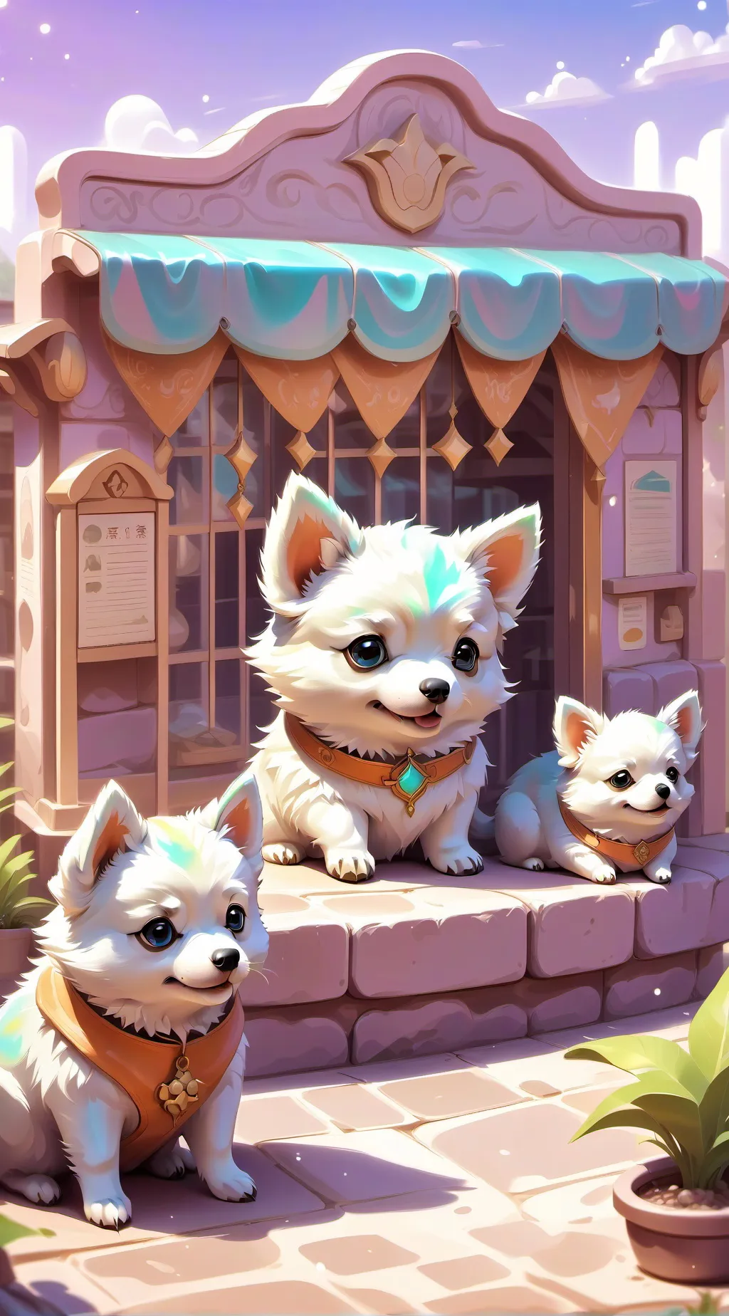 ai character: Pet adoption background