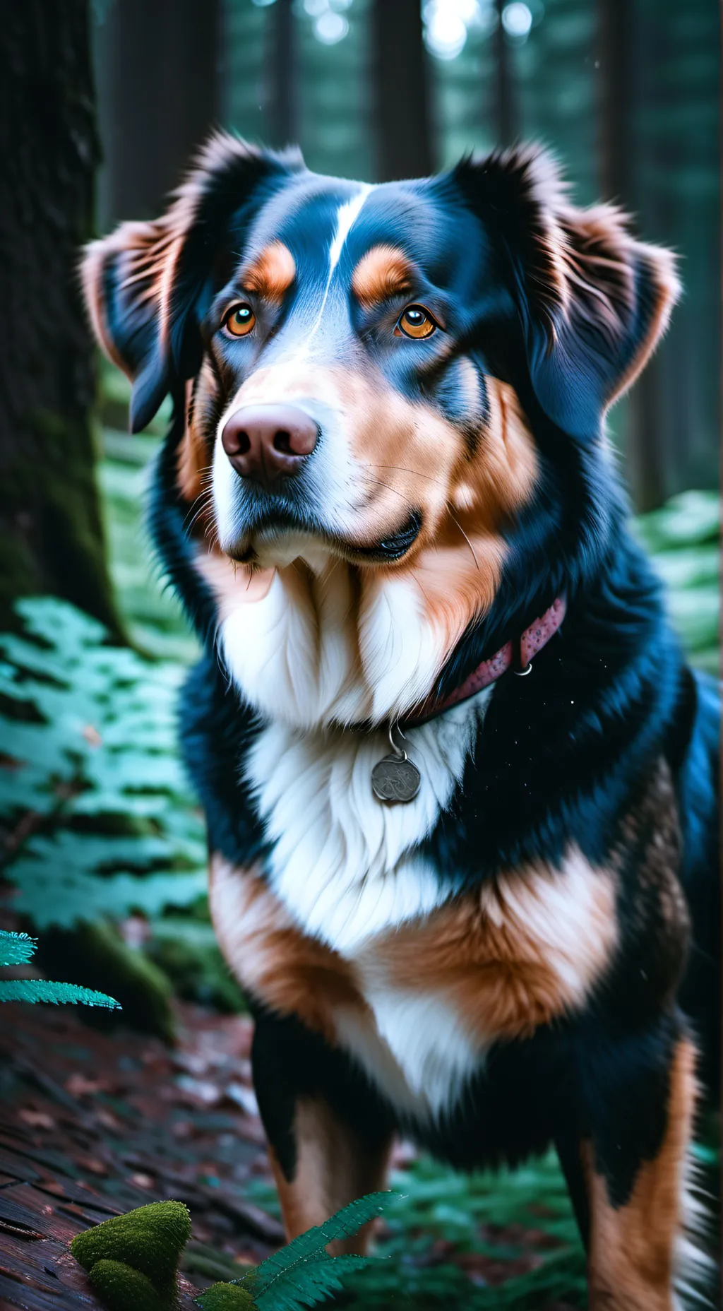 ai character: dog 2 background