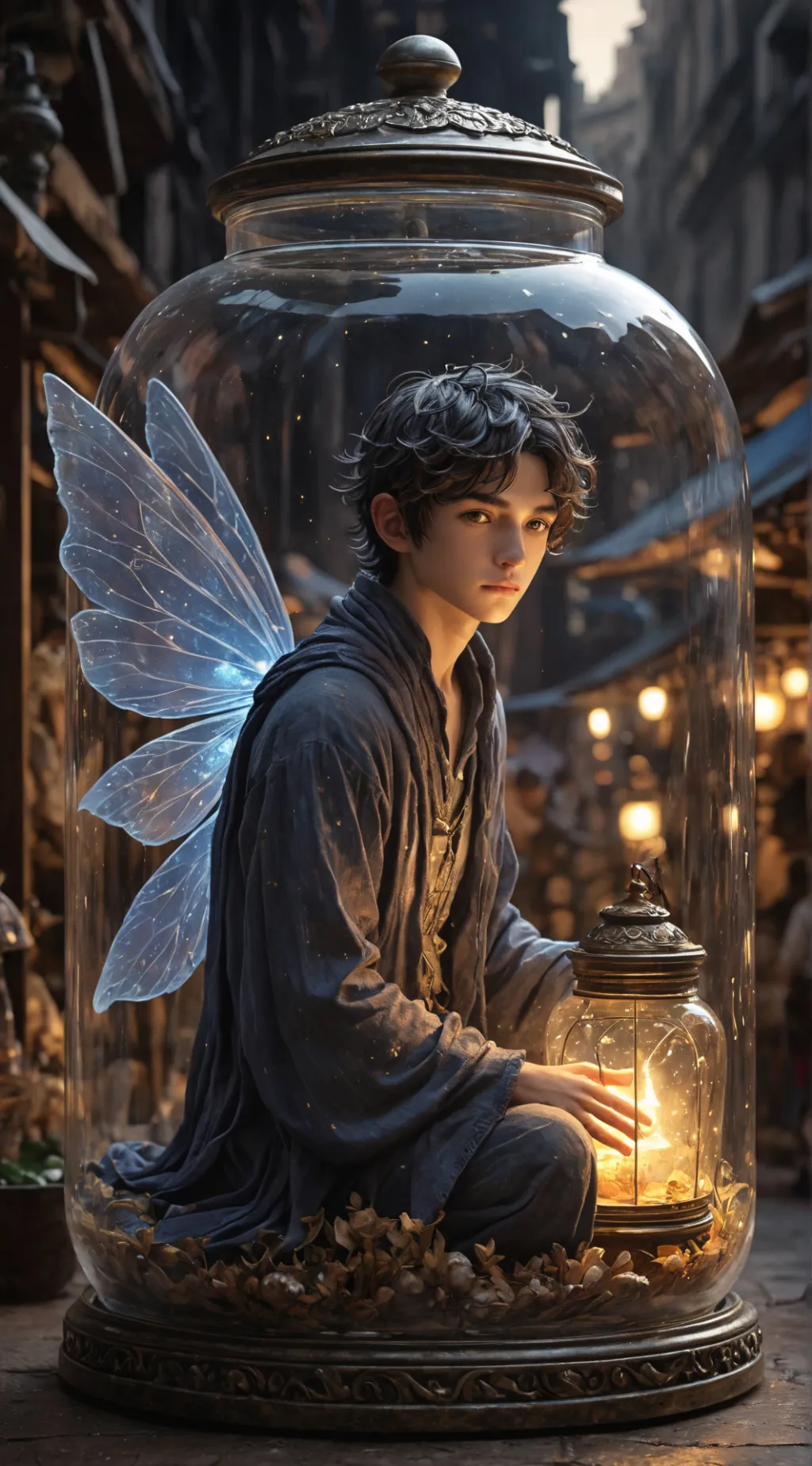 ai character: Lioran background