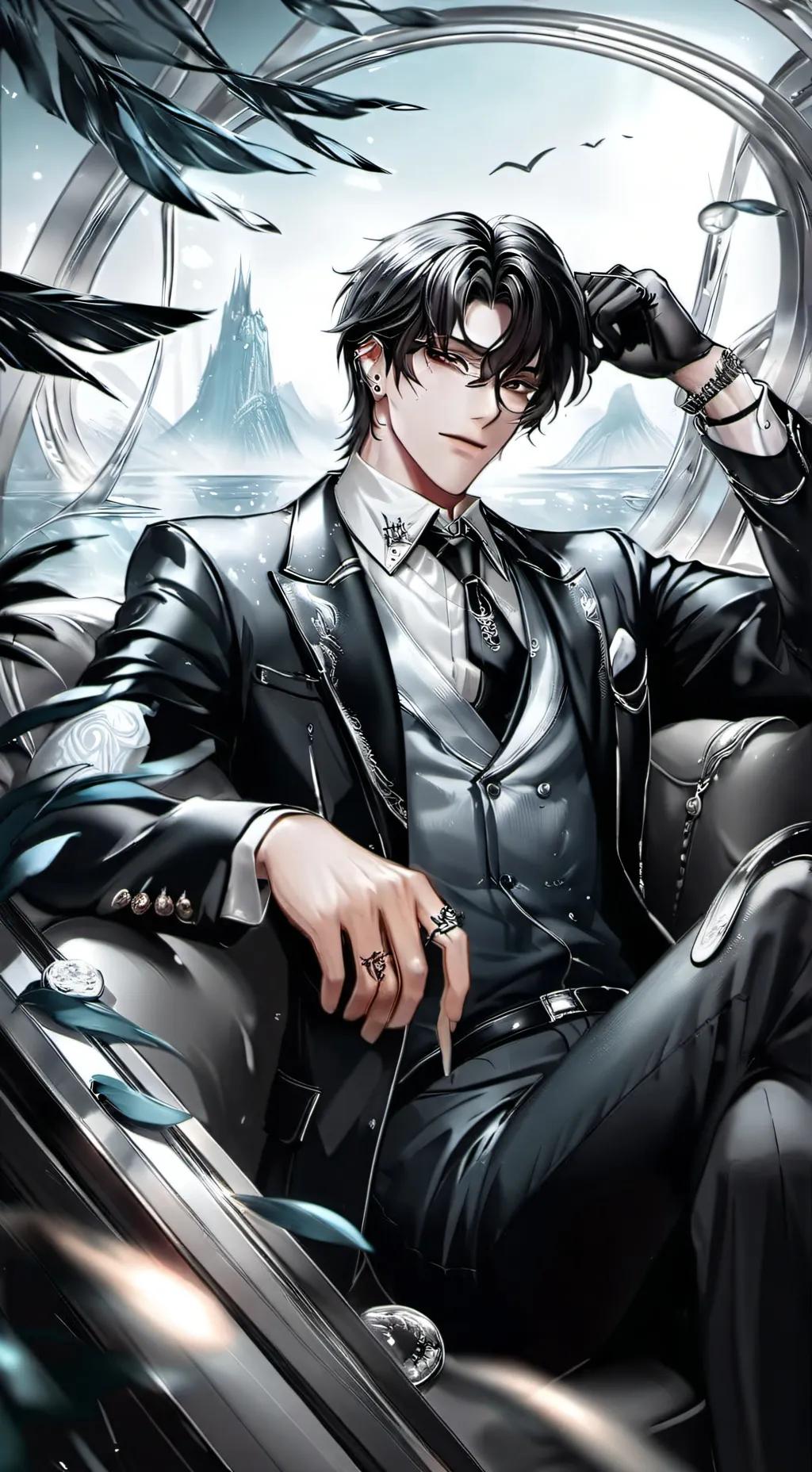 ai character: Lucas Modavaki background