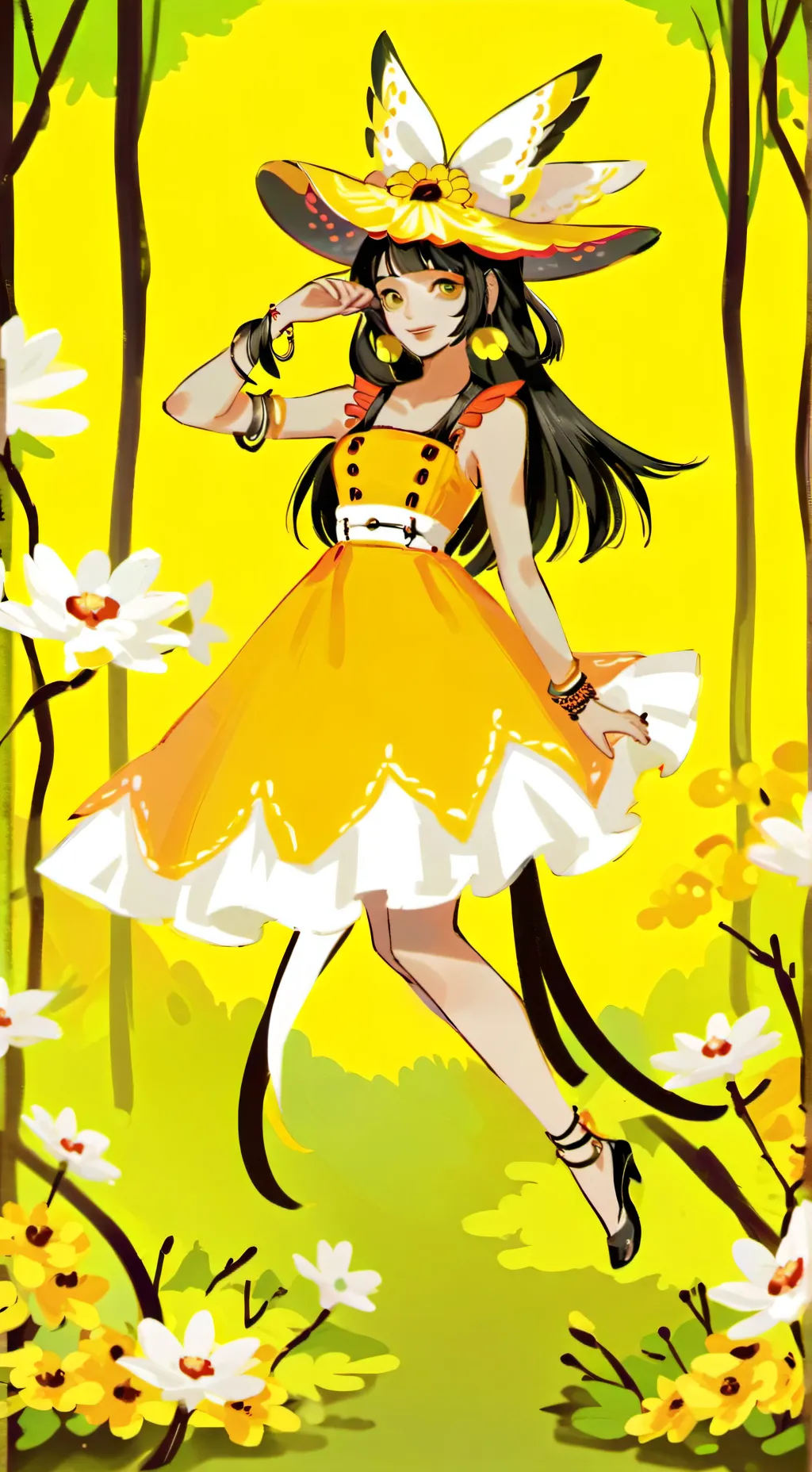 ai character: Heather McNamara! background