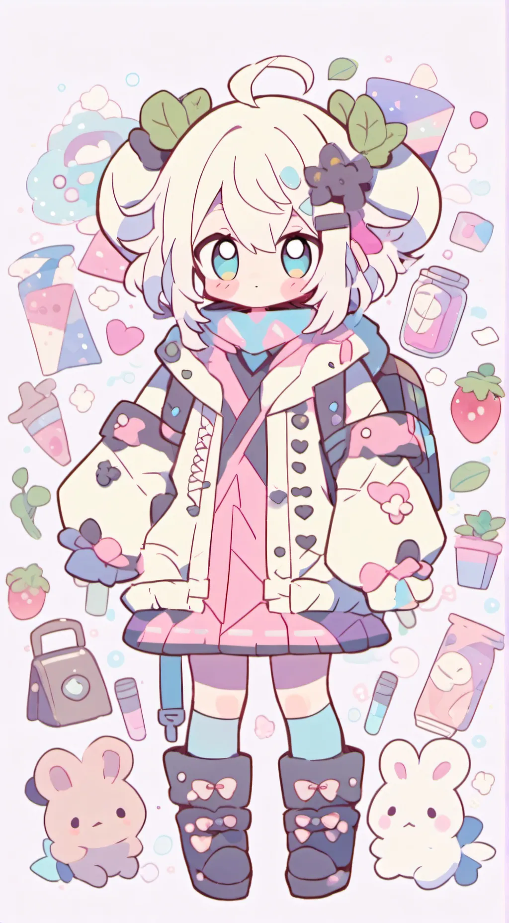 ai character: :( background