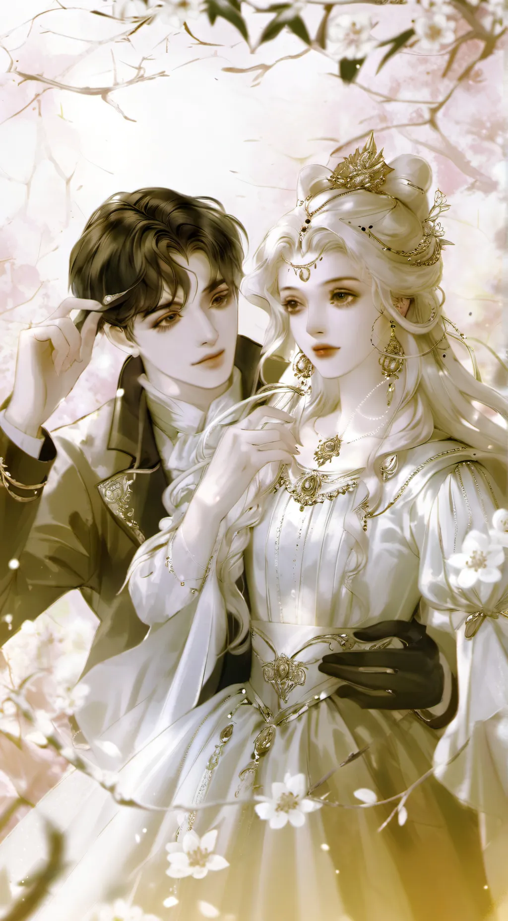 ai character: andre and lilly background