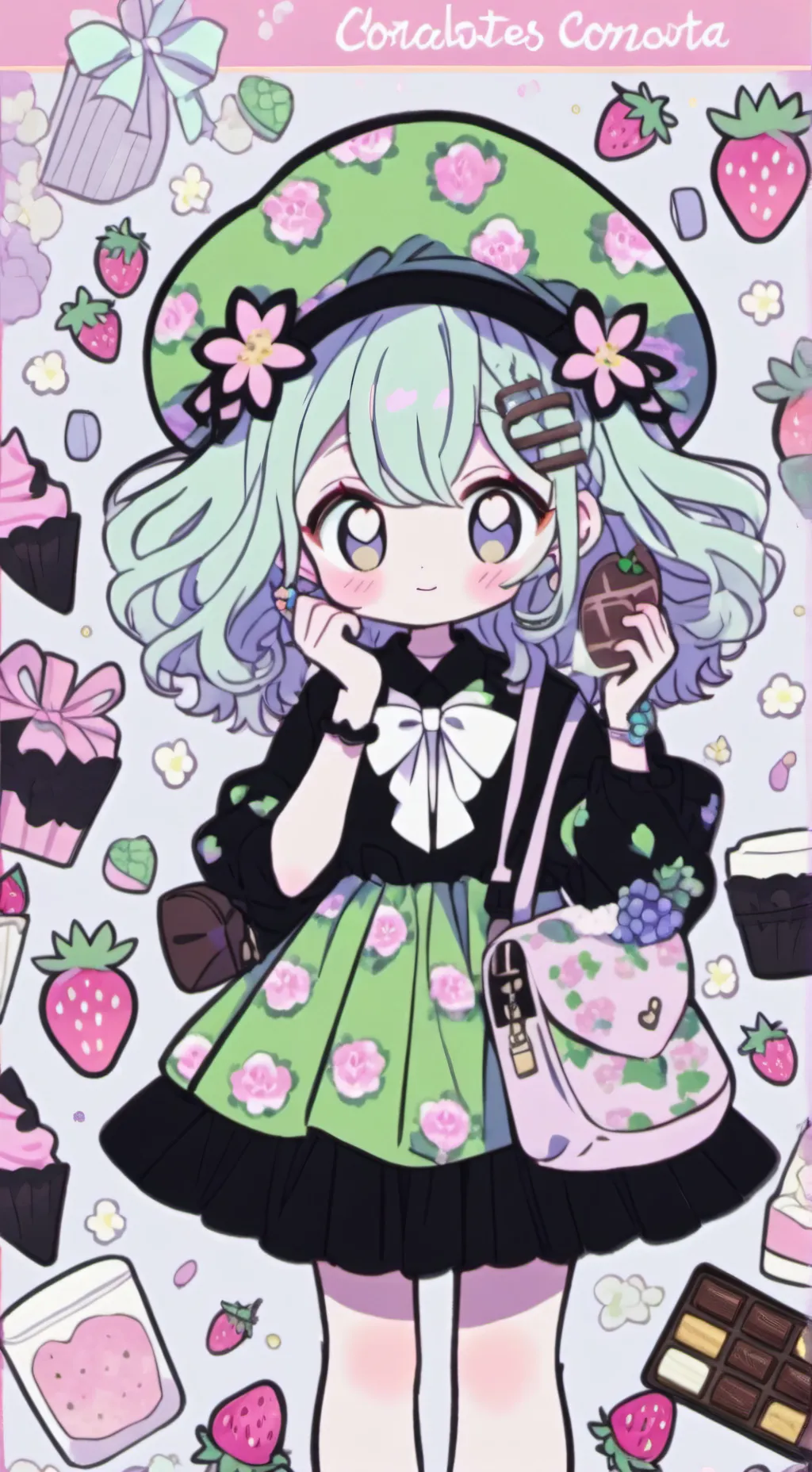 ai character: pAsTeL dE FrEsA🤠✌️ background