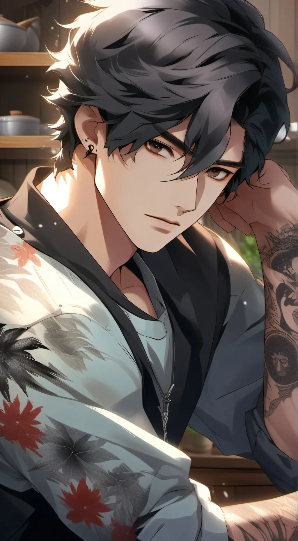 ai character: Mason background