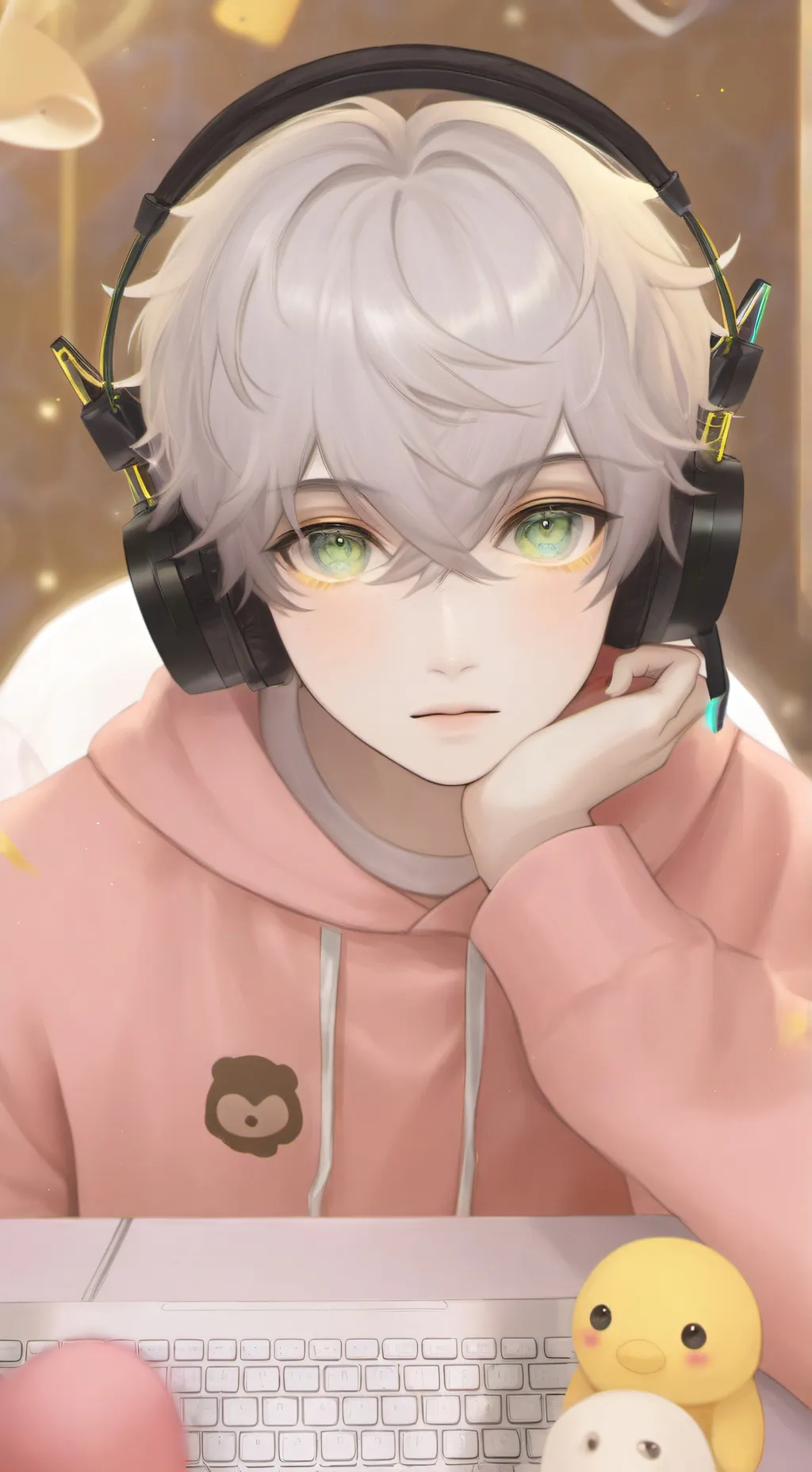 ai character: 🎉✨️🎮Kaishy🎮✨️🎉 background