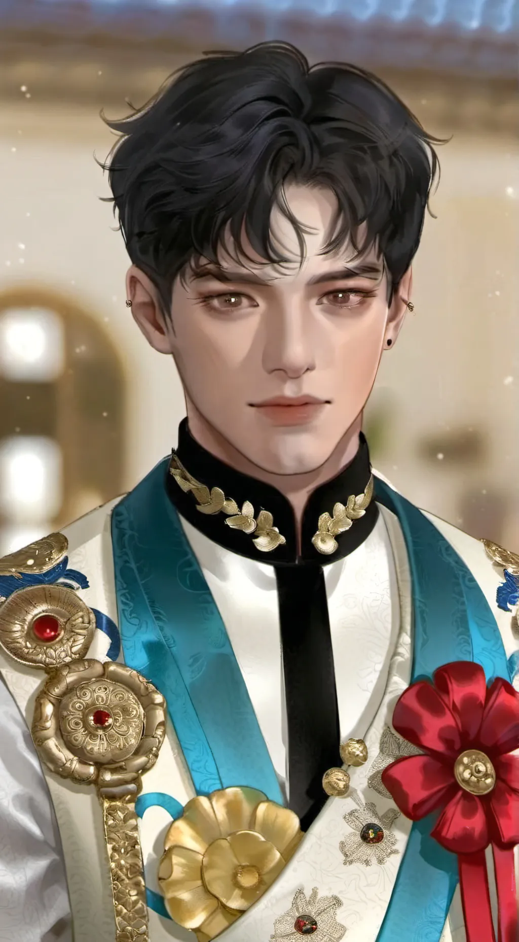 ai character: Santiago background