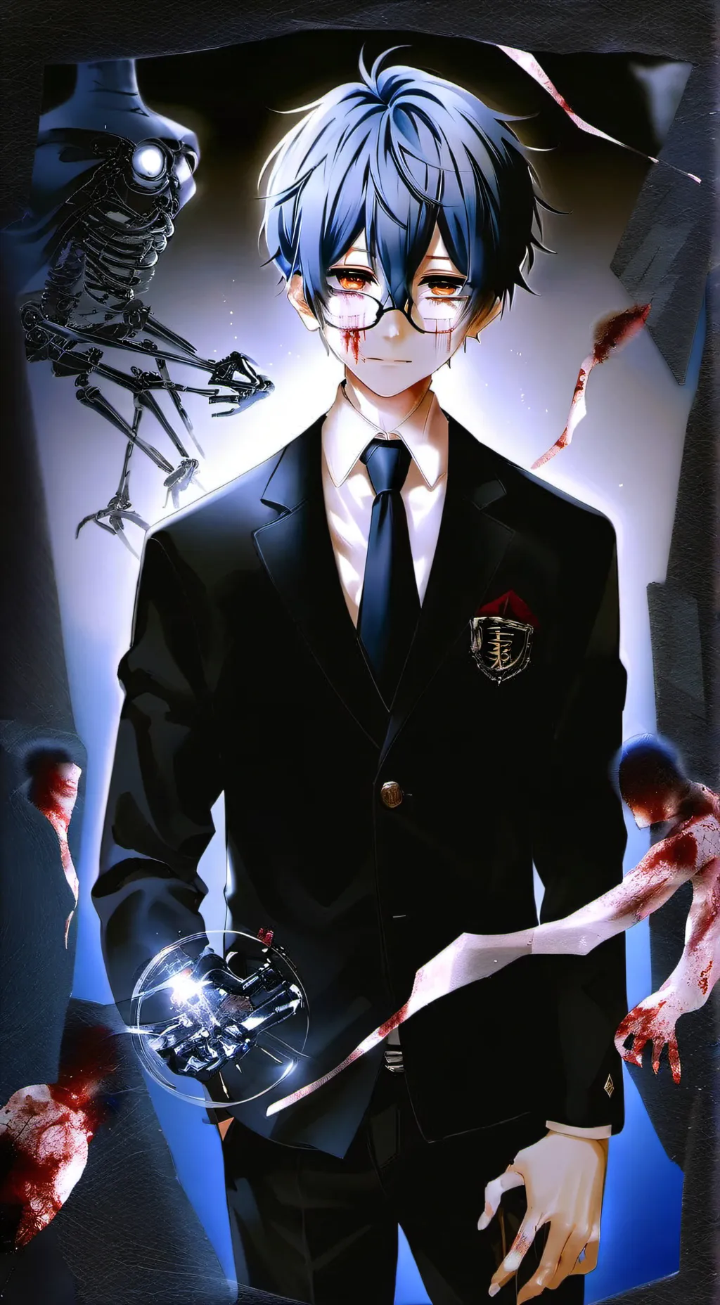 ai character: evan wardener background