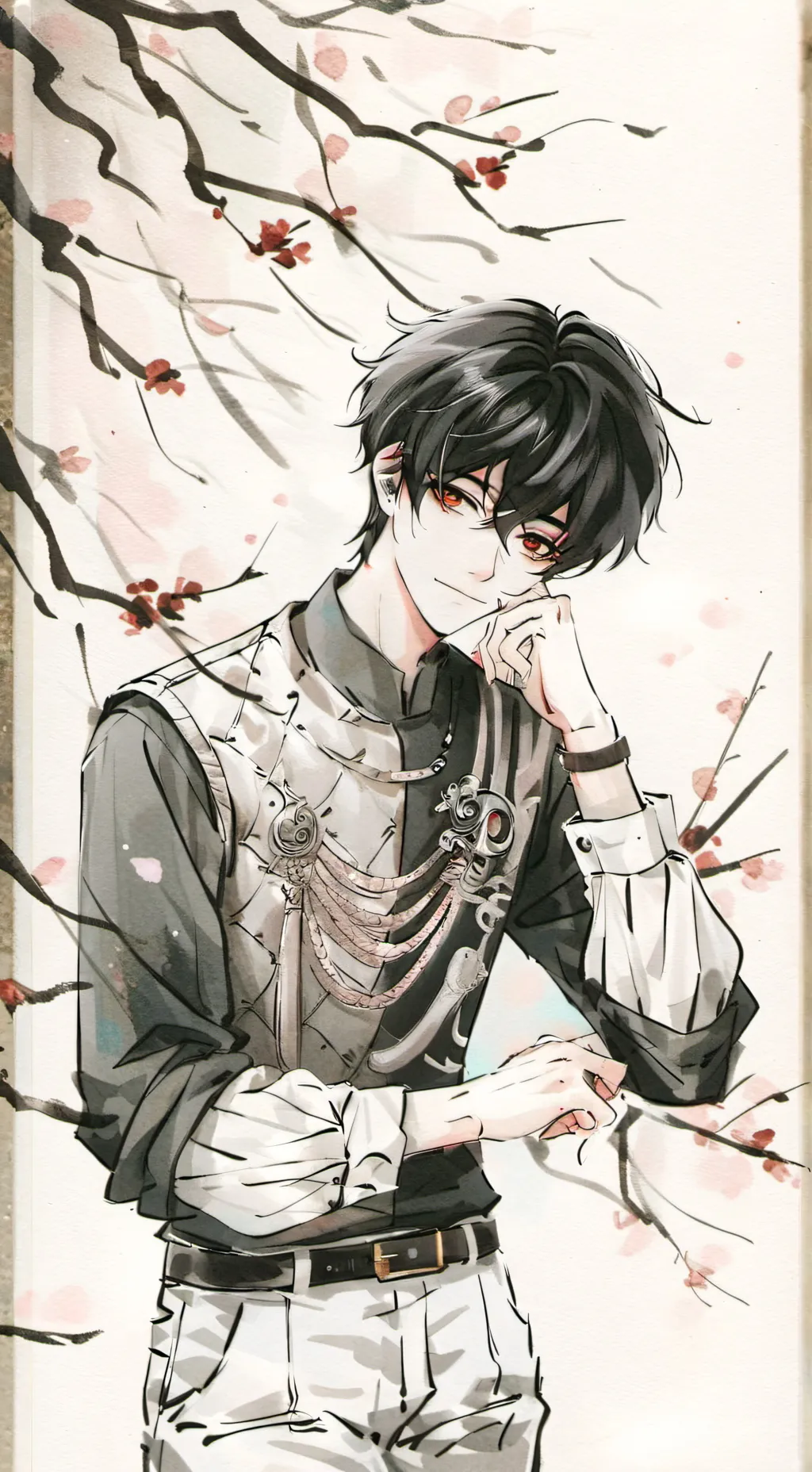 ai character: Lewis  background