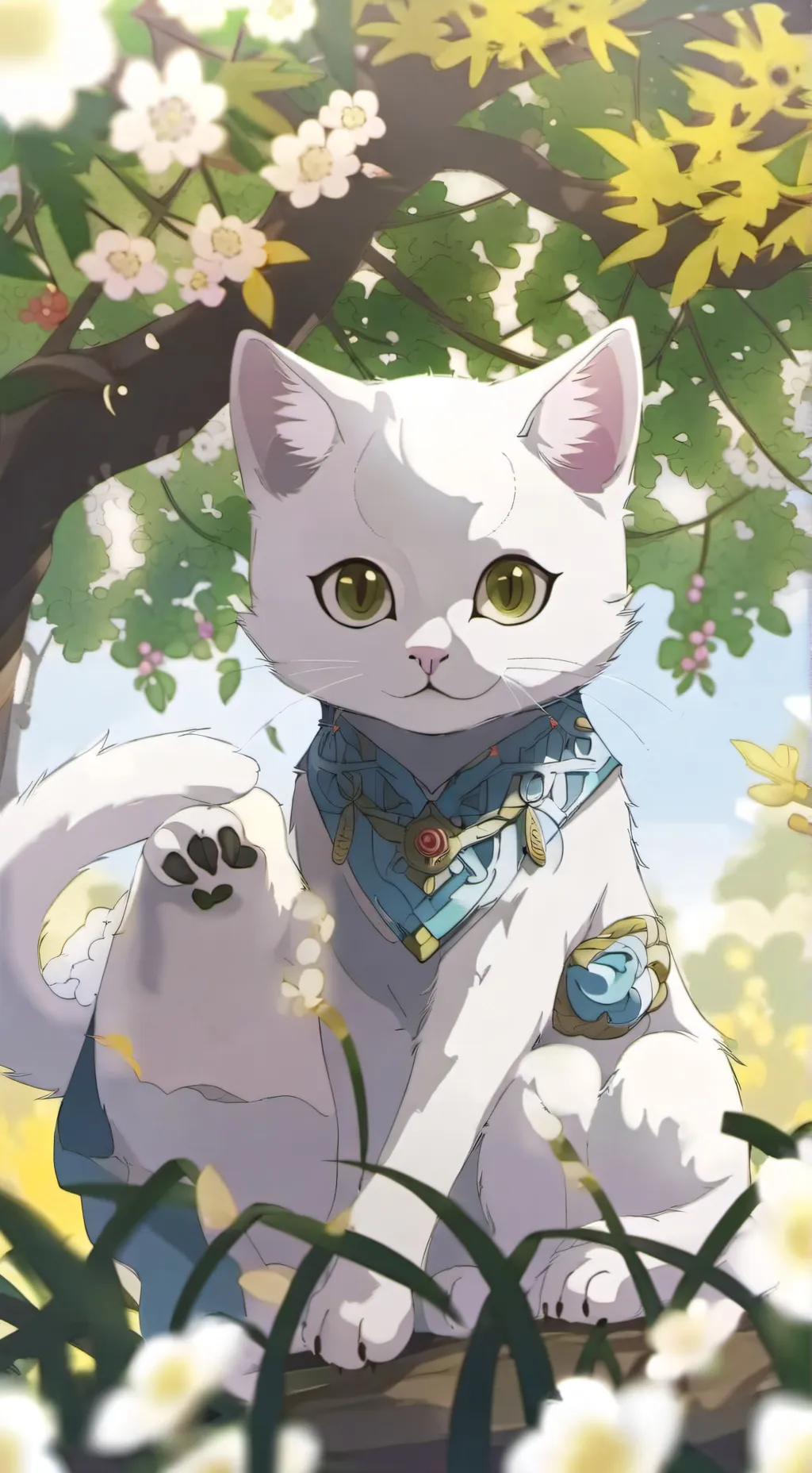 ai character: octonaut  background