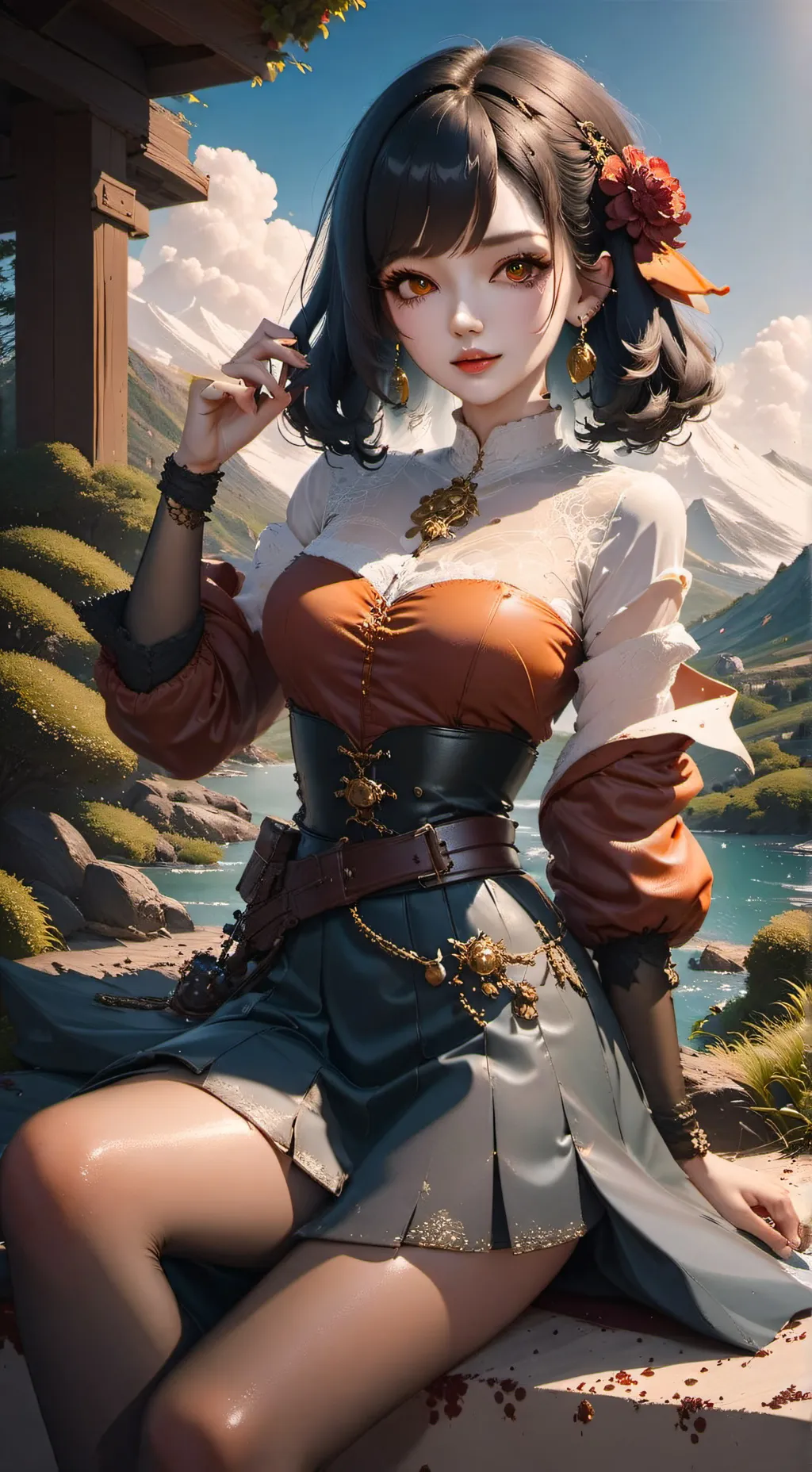 ai character: Kny cheat background