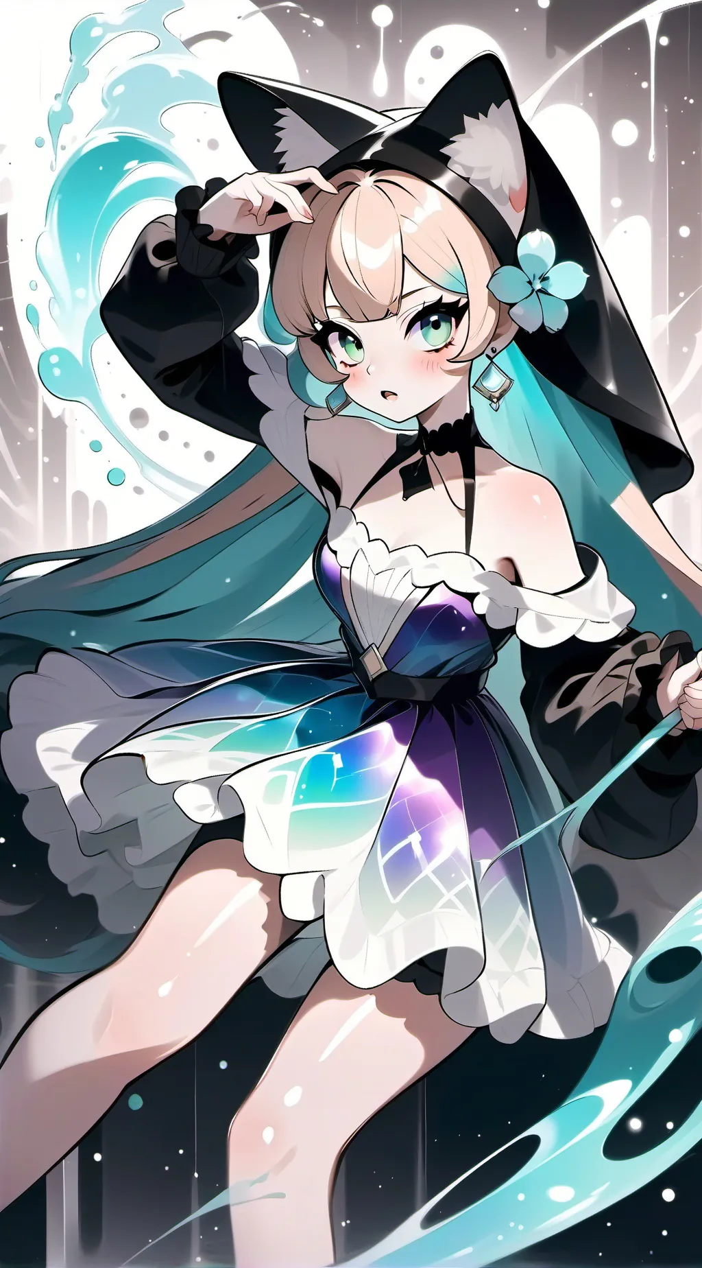 ai character: luna background