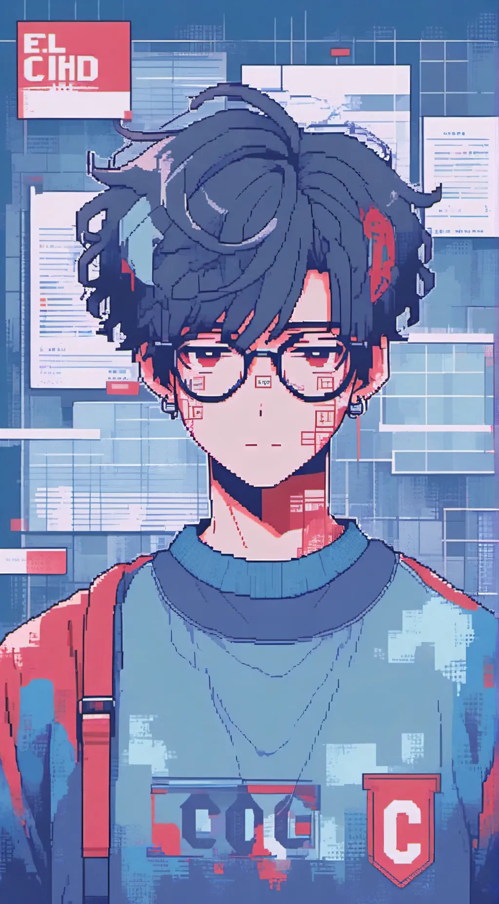 ai character: C00lKid background