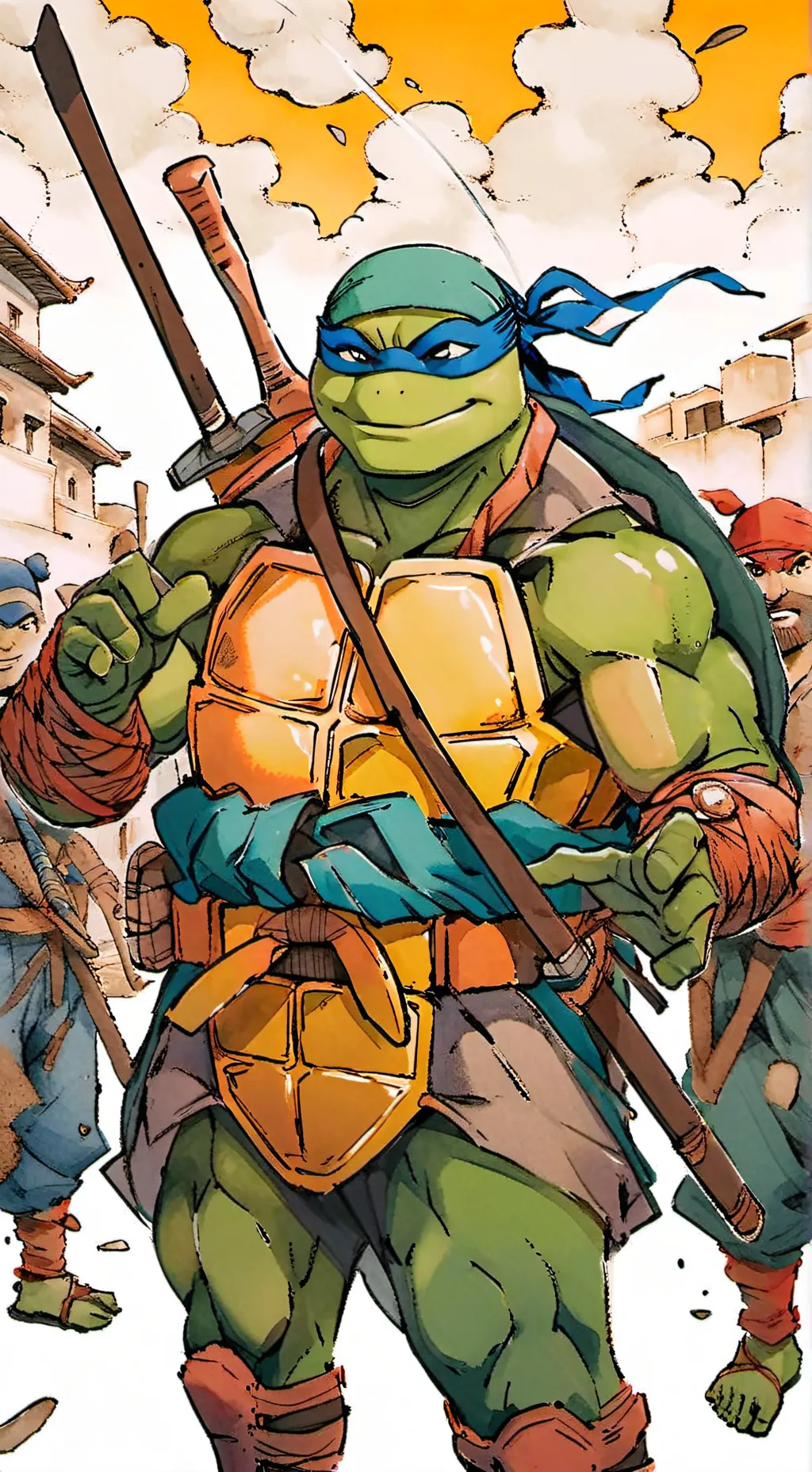 ai character: rottmnt background