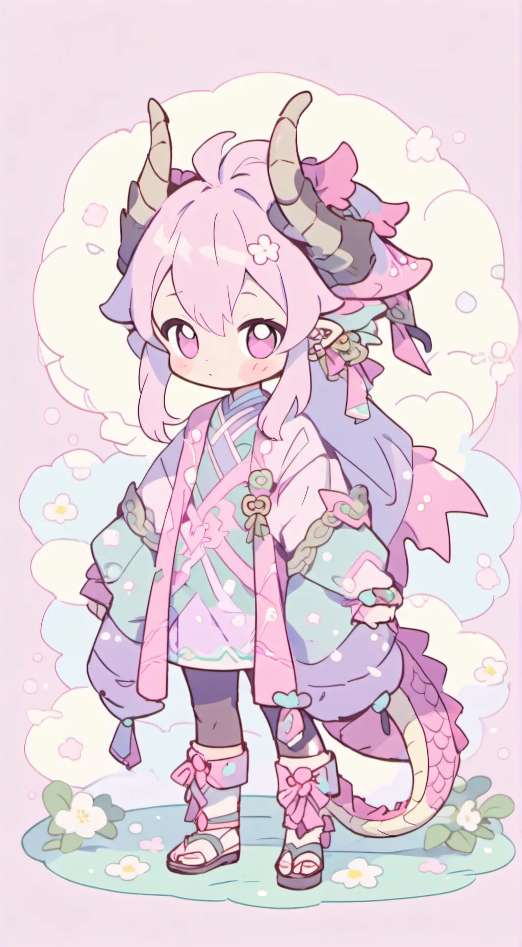 ai character: Luna  background