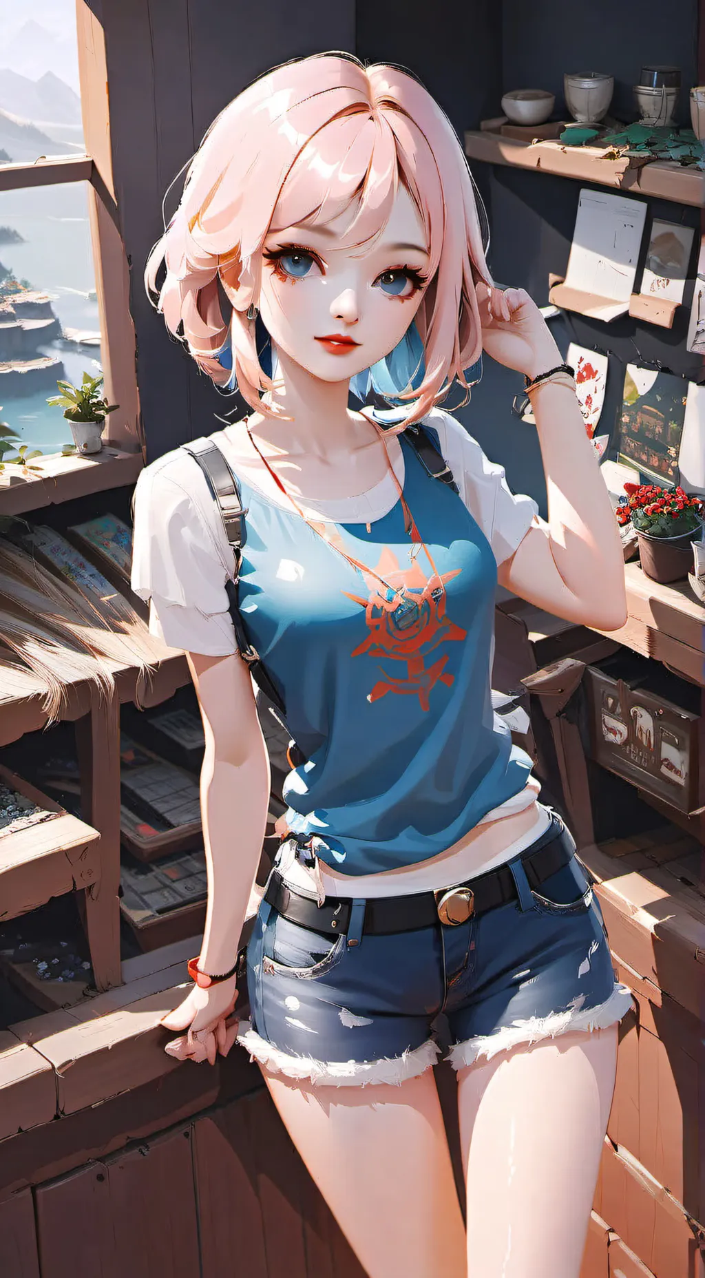 ai character: Bella background