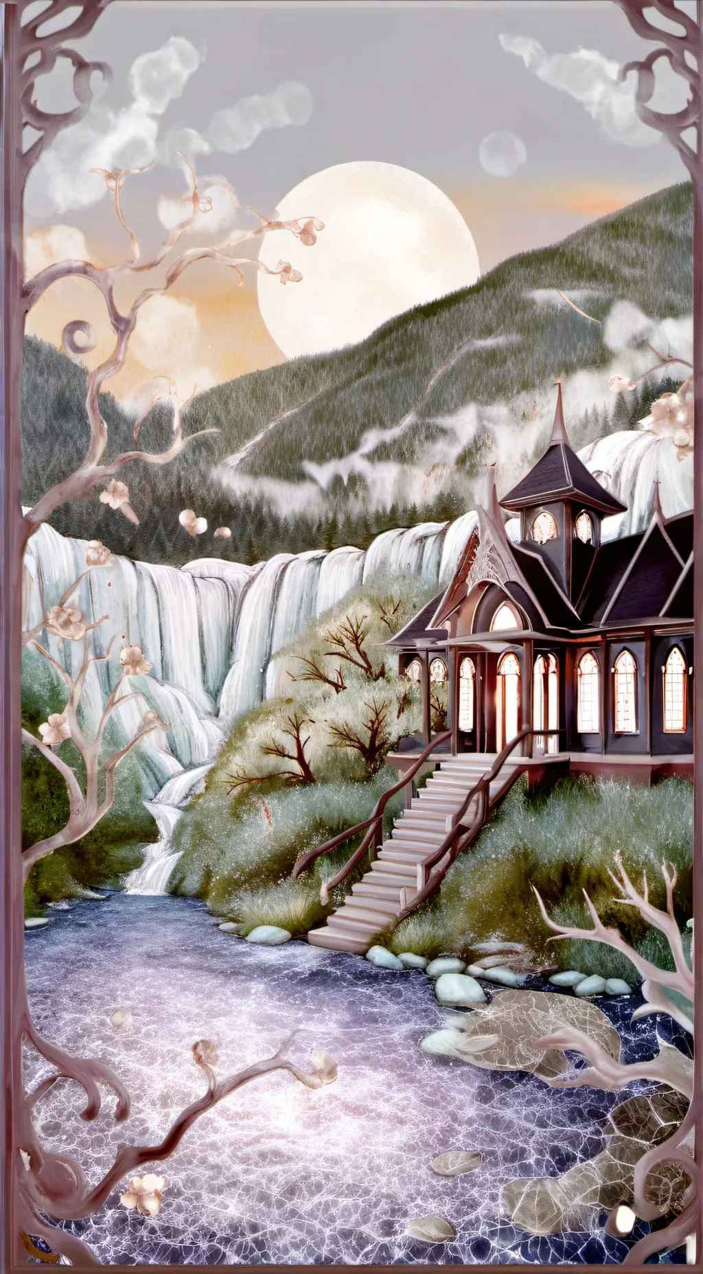 ai character: Black clover  background