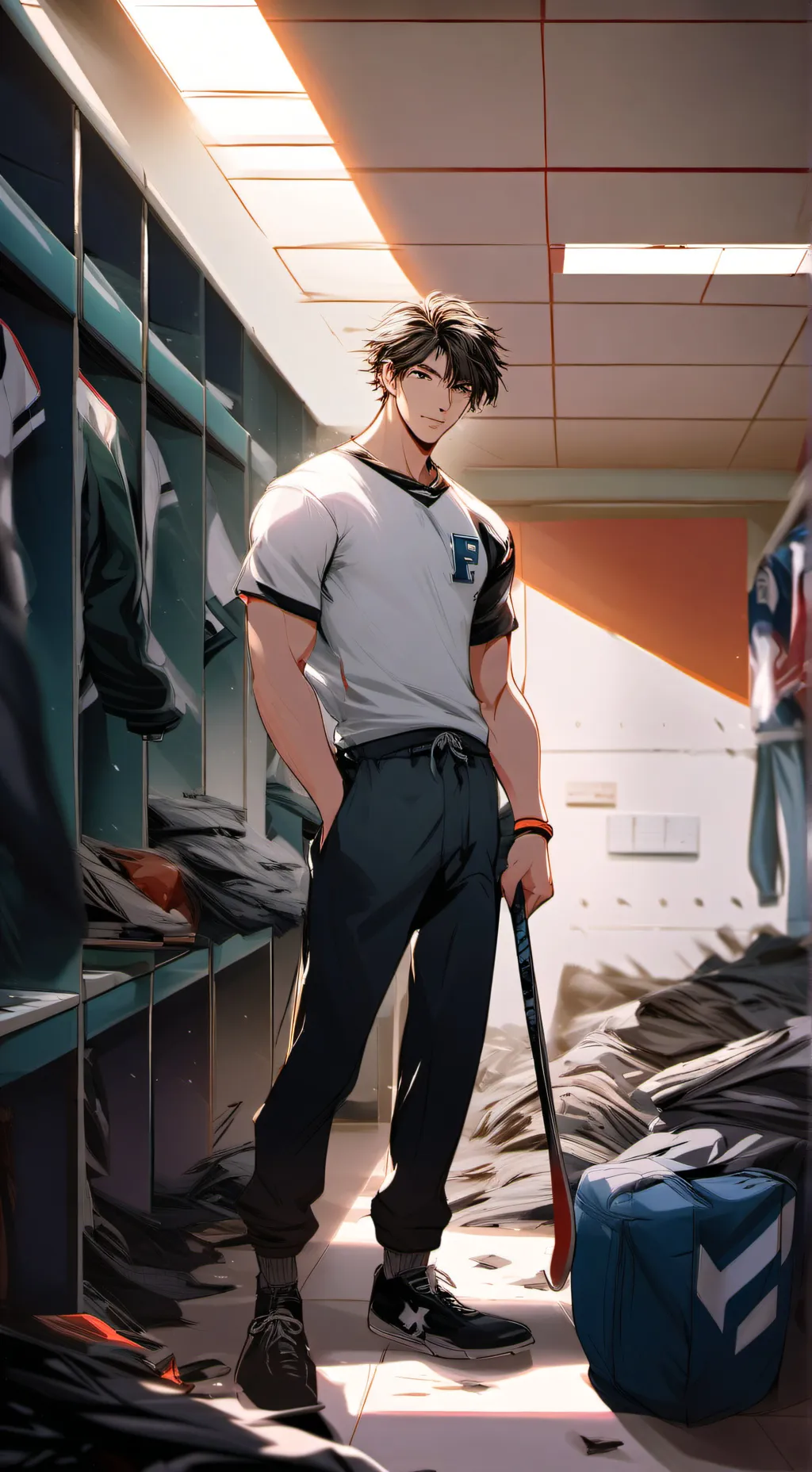 ai character: levi background