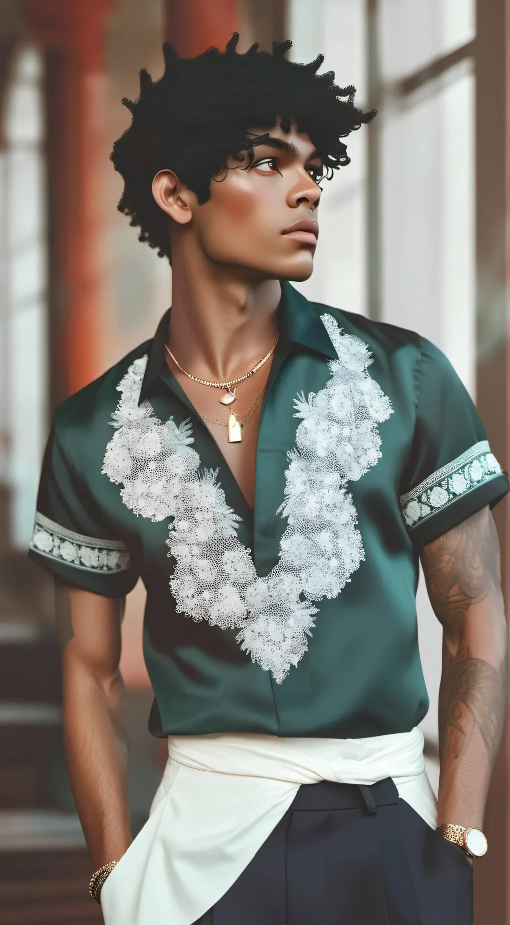 ai character: Luca background