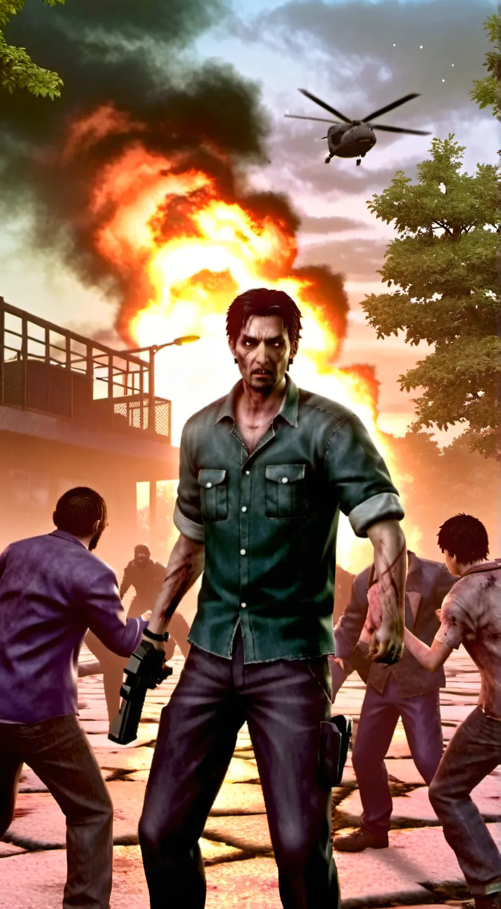 ai character: twisted apocalypse background