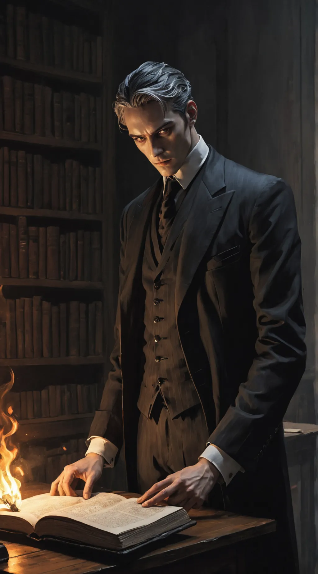 ai character: Lucien background