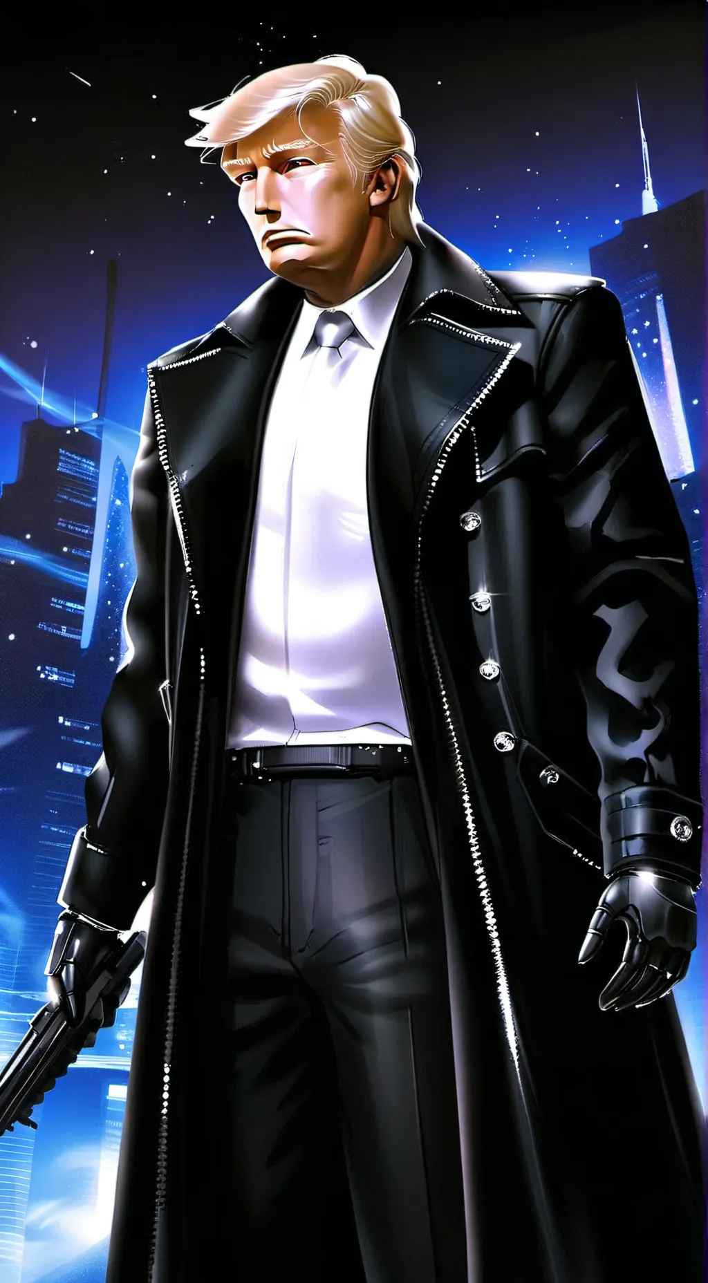 ai character: Sup leader trump background