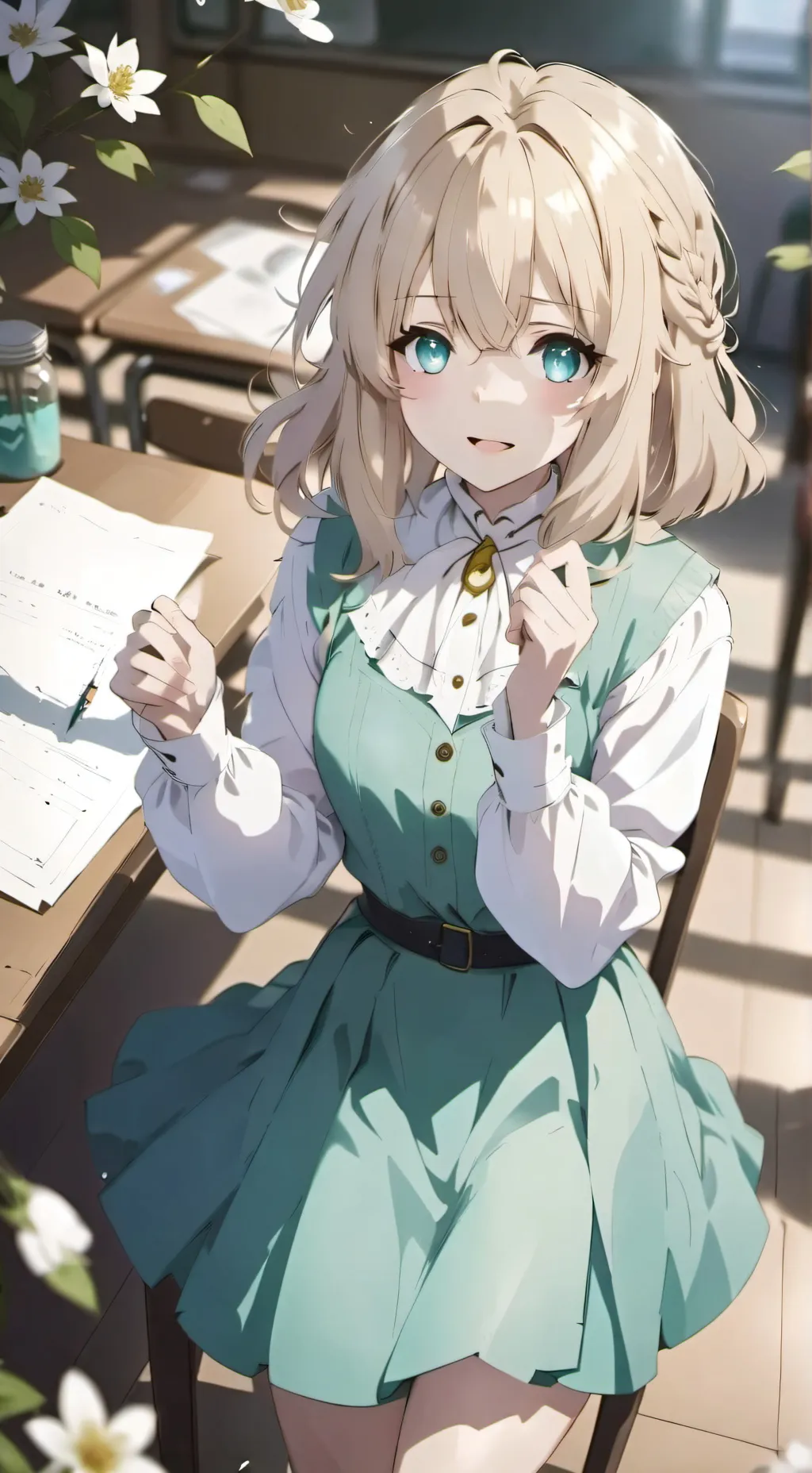 ai character: Blythe background