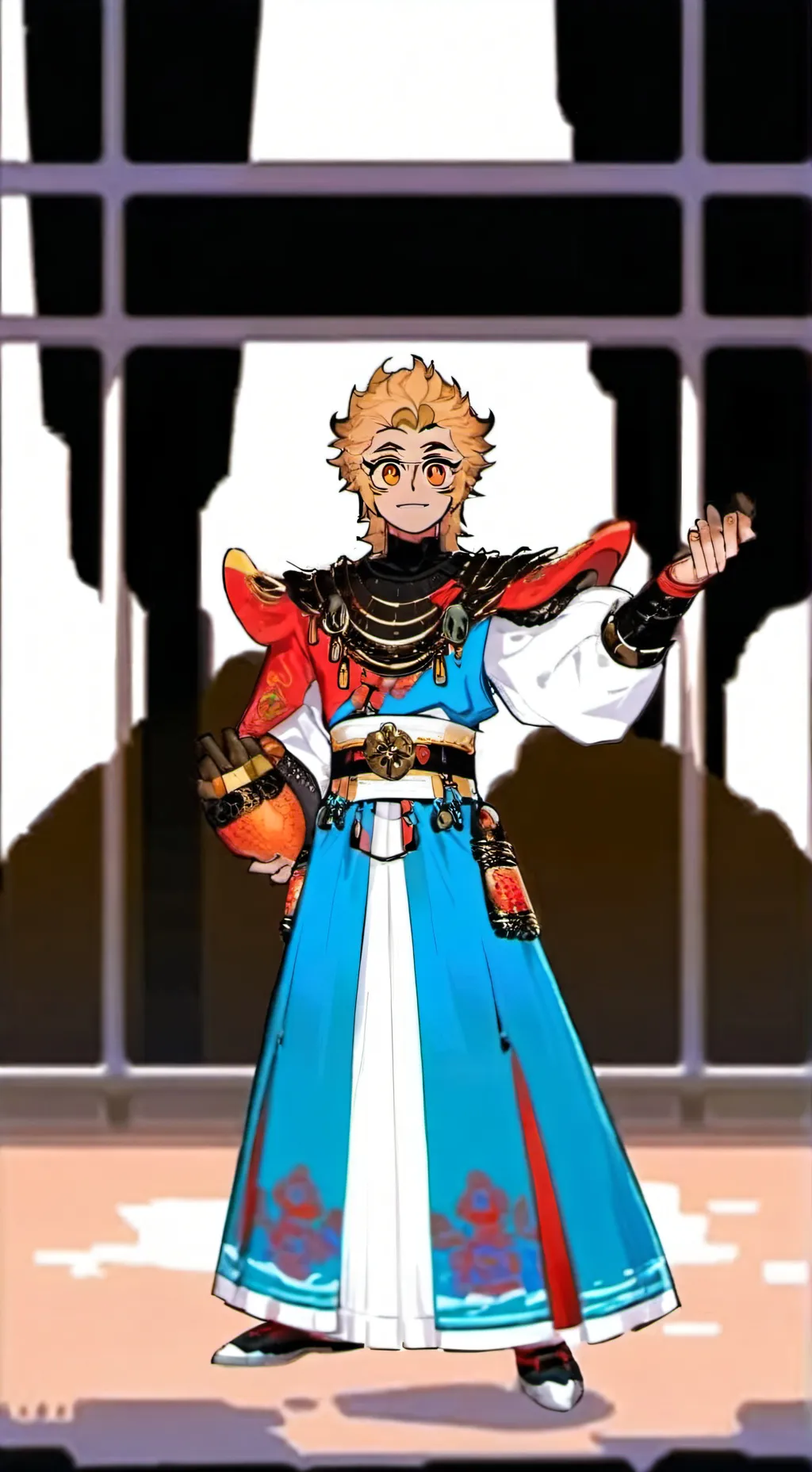 ai character: Rengoku background