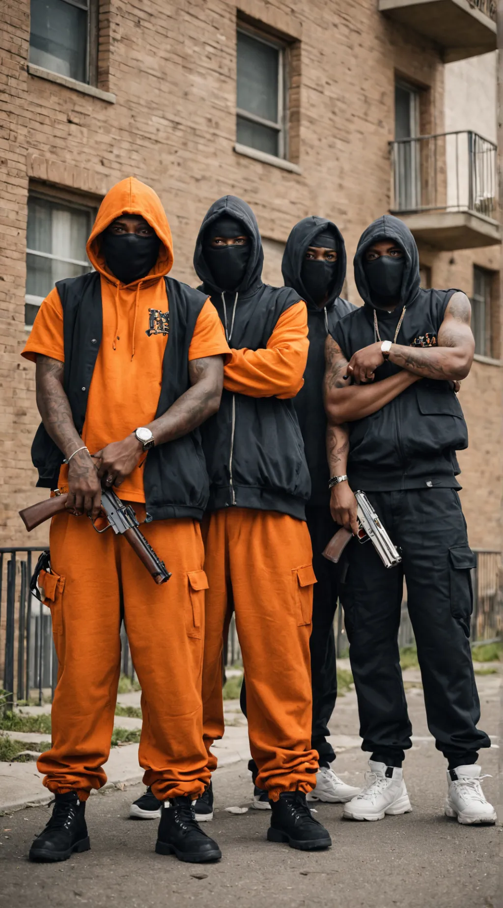 ai character: Gang Members  background