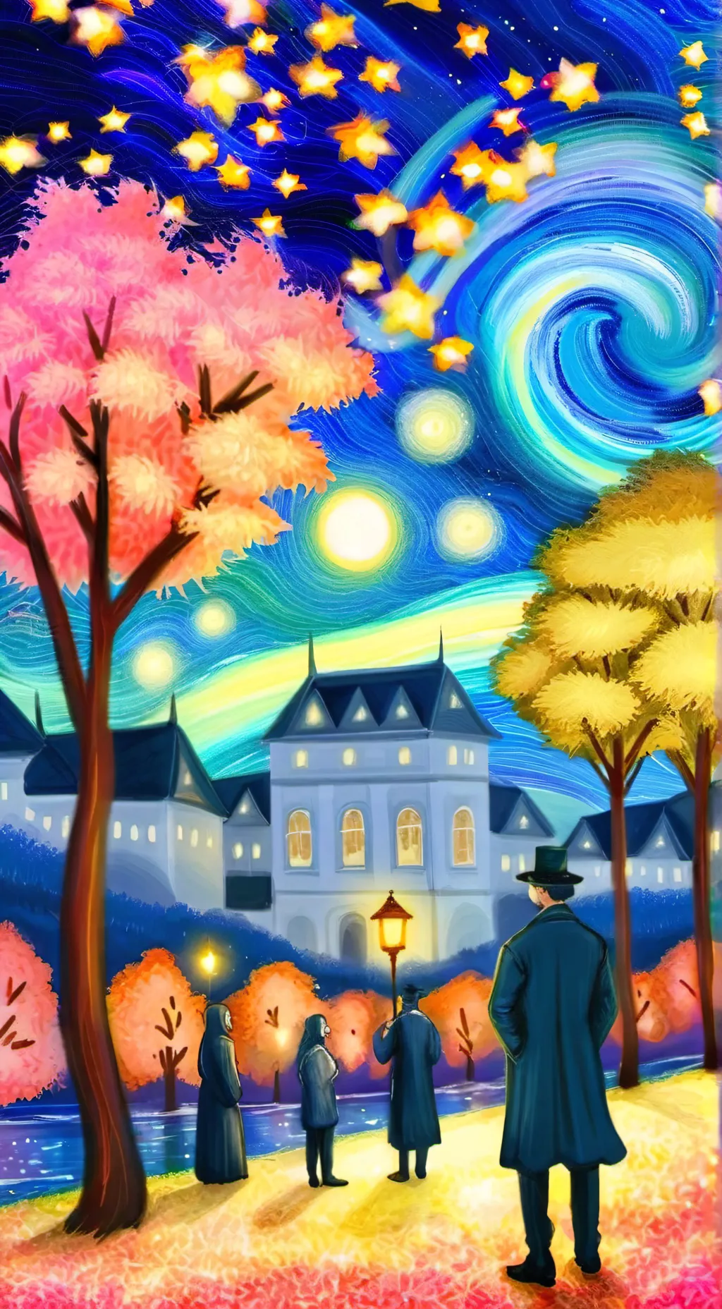 ai character: mha+magic school!! background