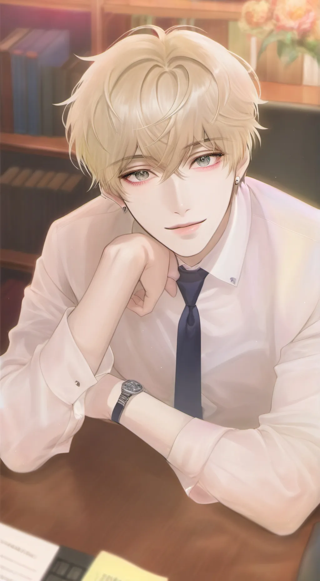 ai character: Enzo  background