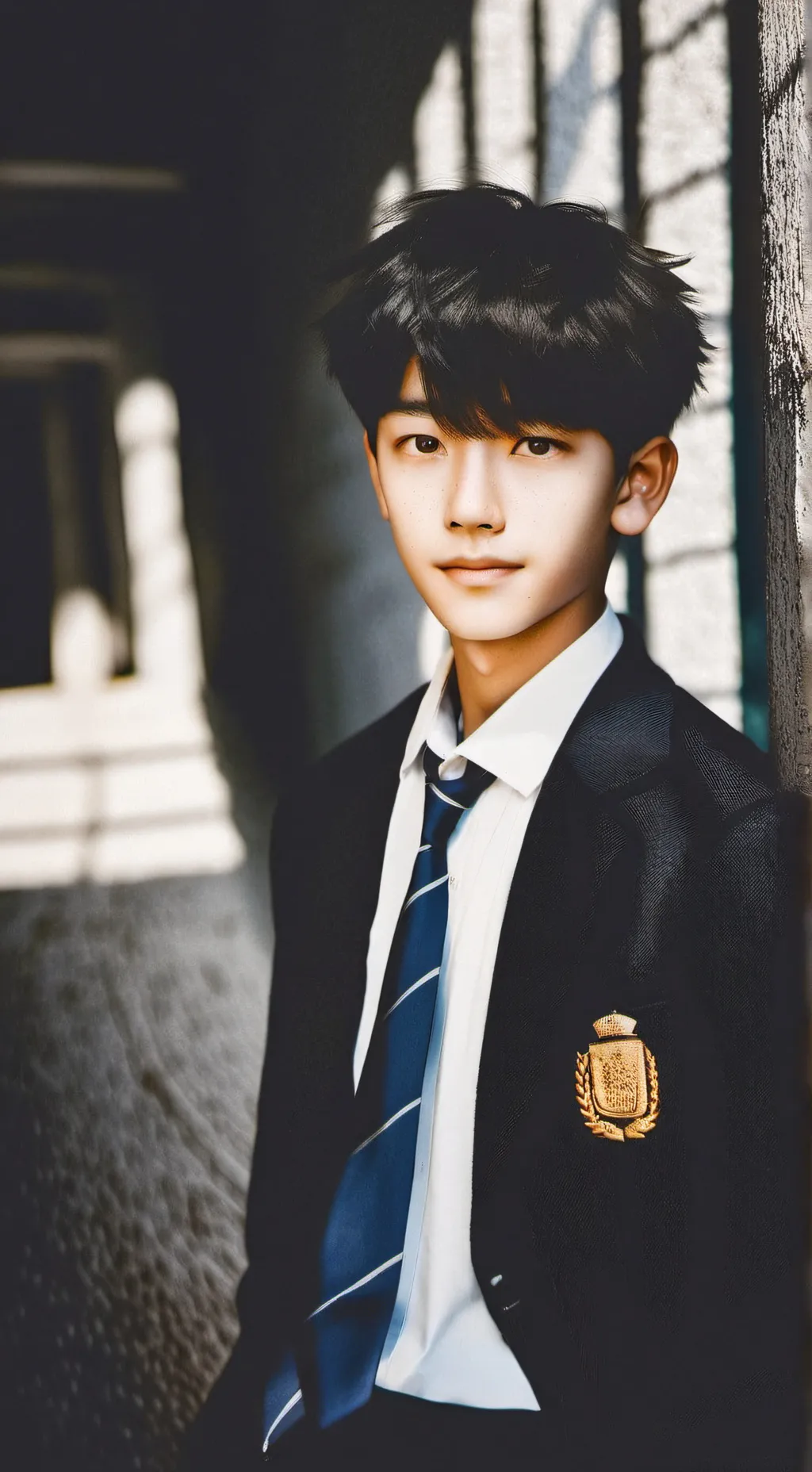 ai character: Chris  background