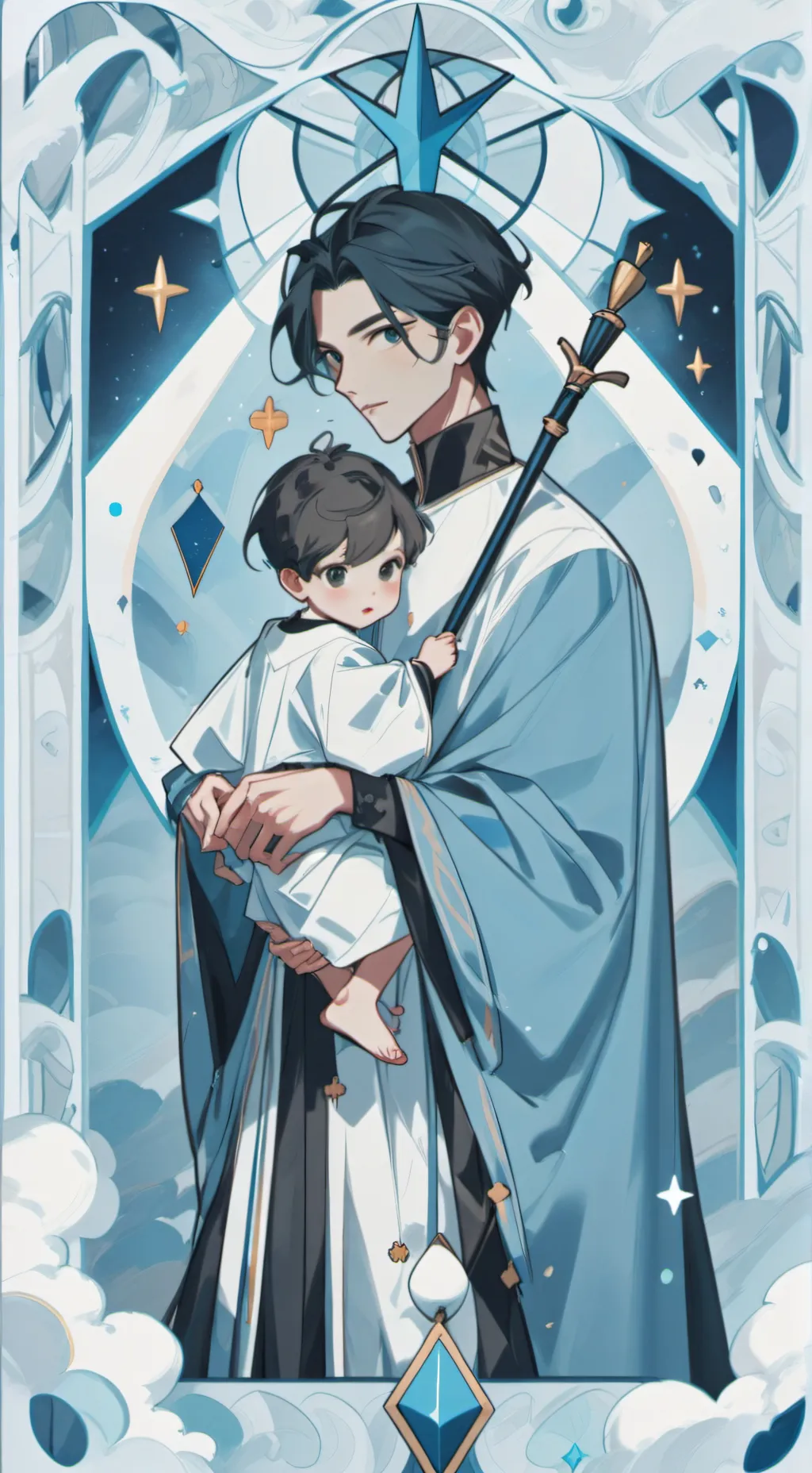 ai character:  père (Alexandre) background