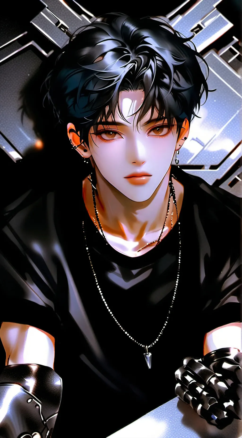 ai character: Max background