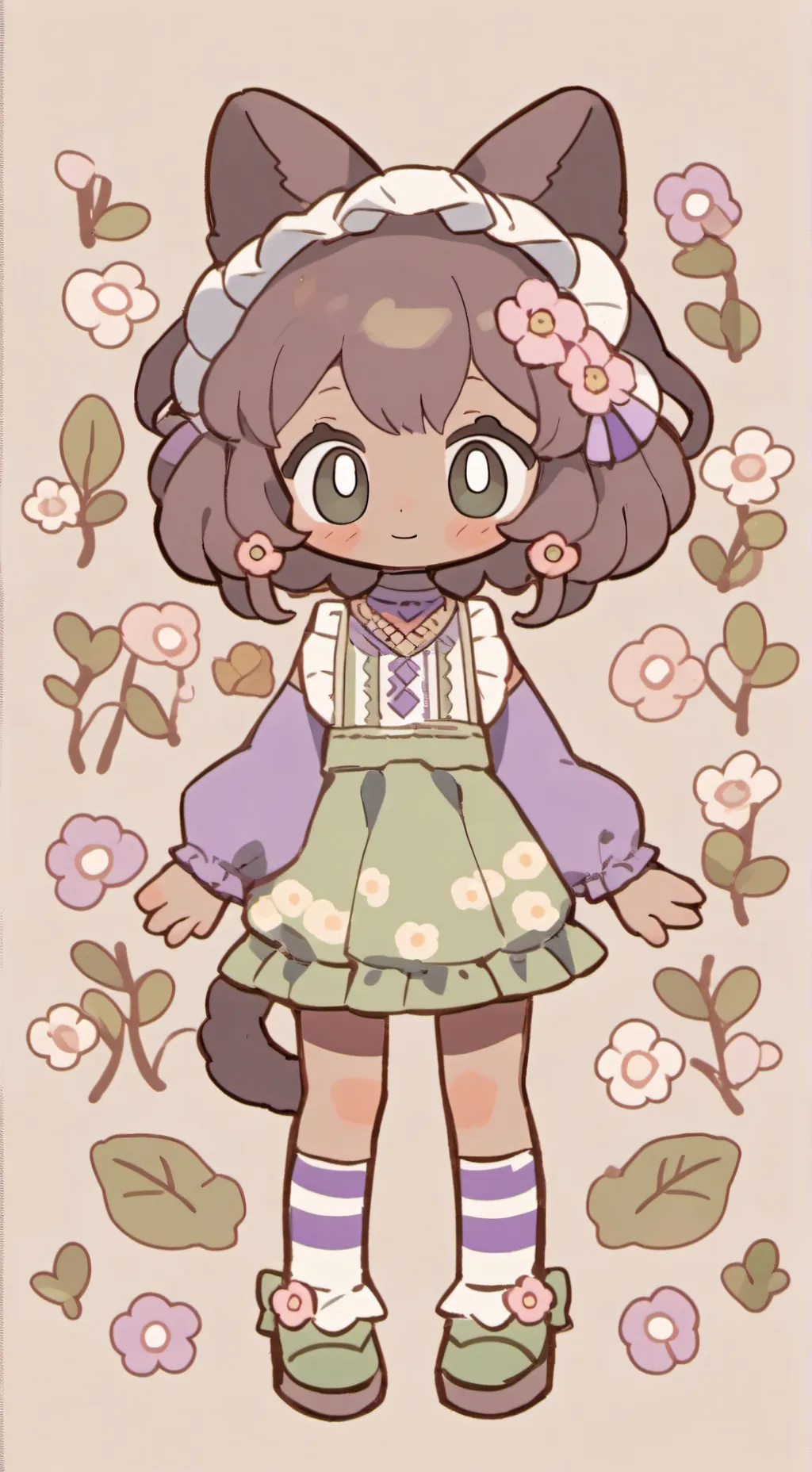 ai character: Bassie x FORSAKEN! background