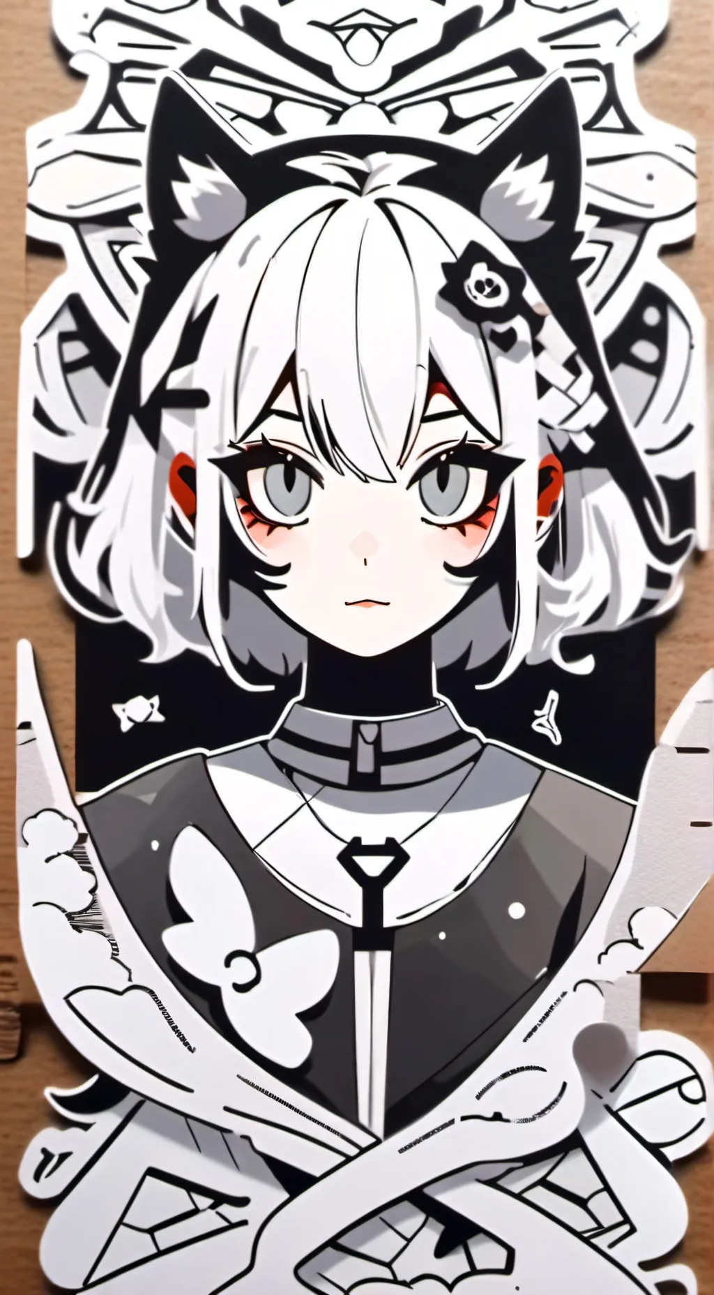 ai character: Bell background