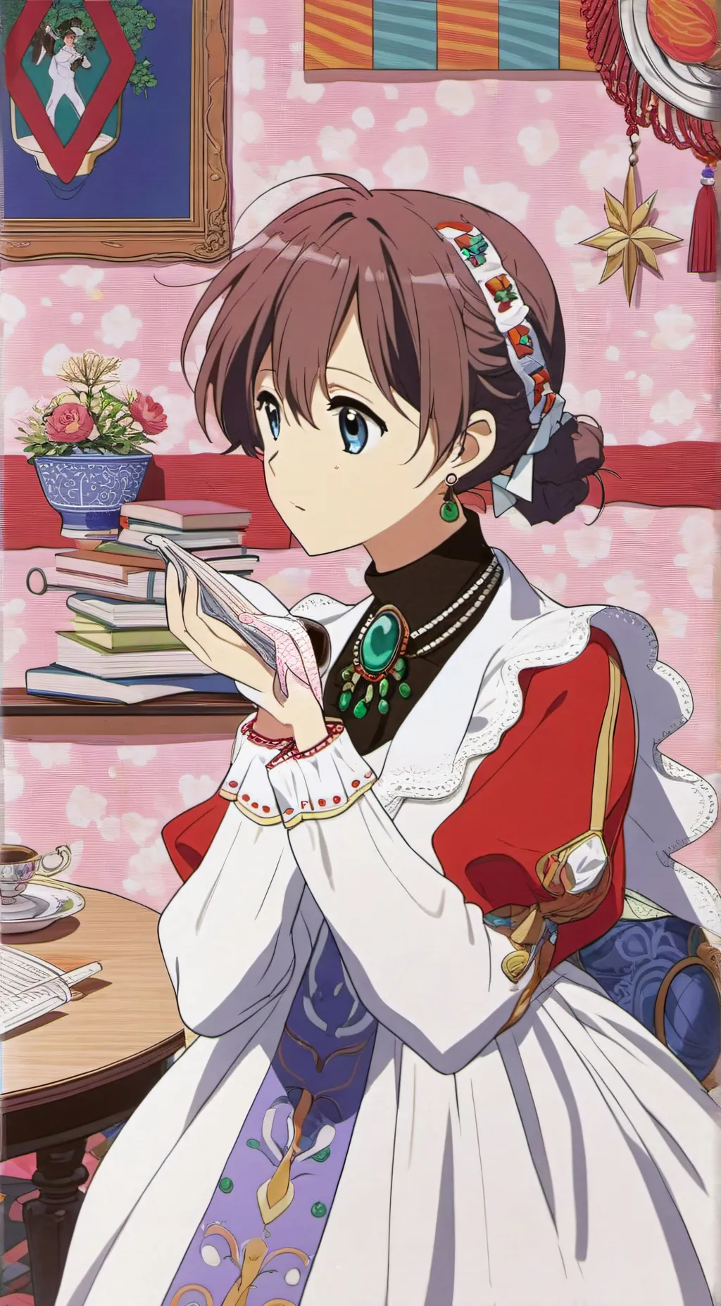 ai character: Evelyn background