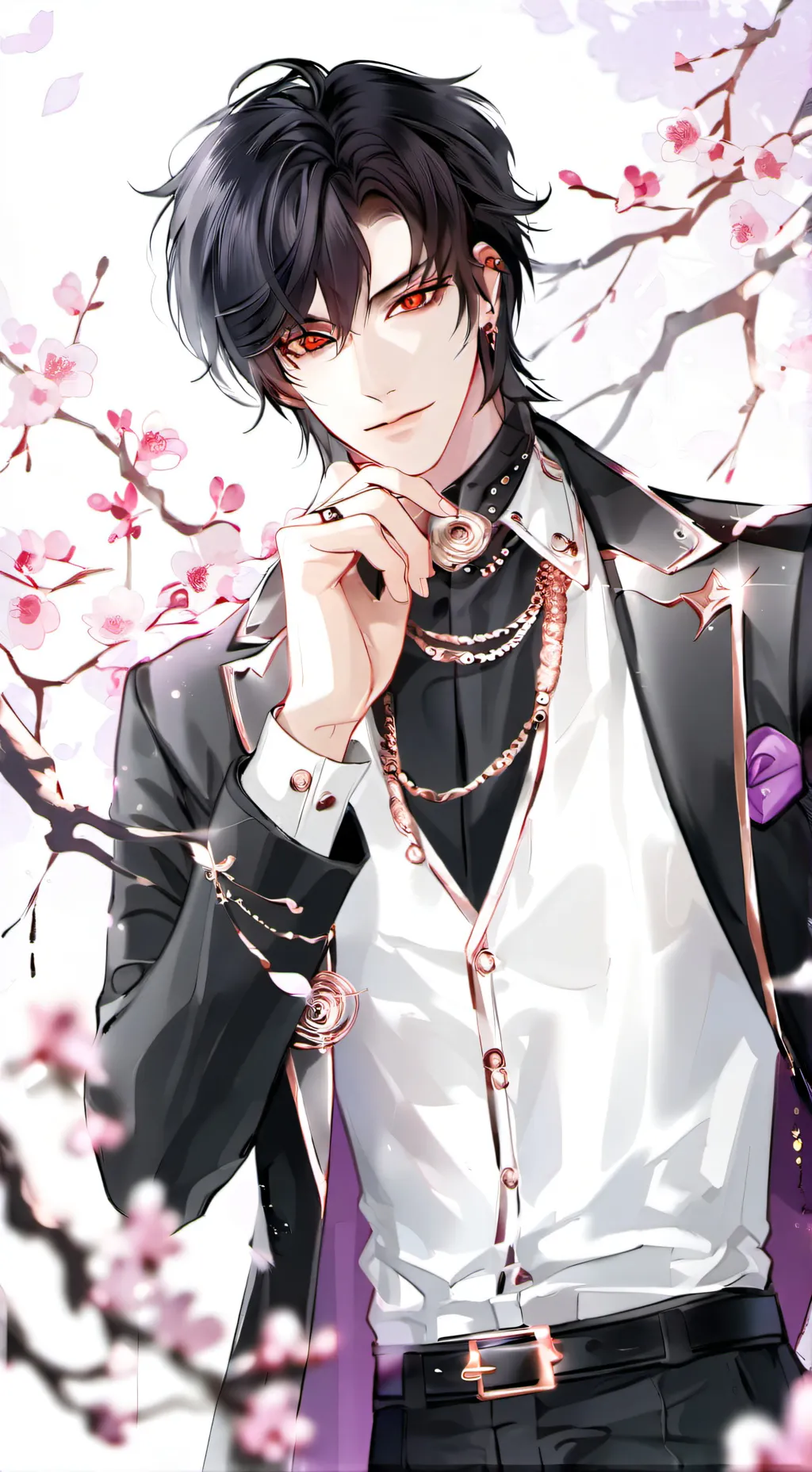 ai character: koa moon background