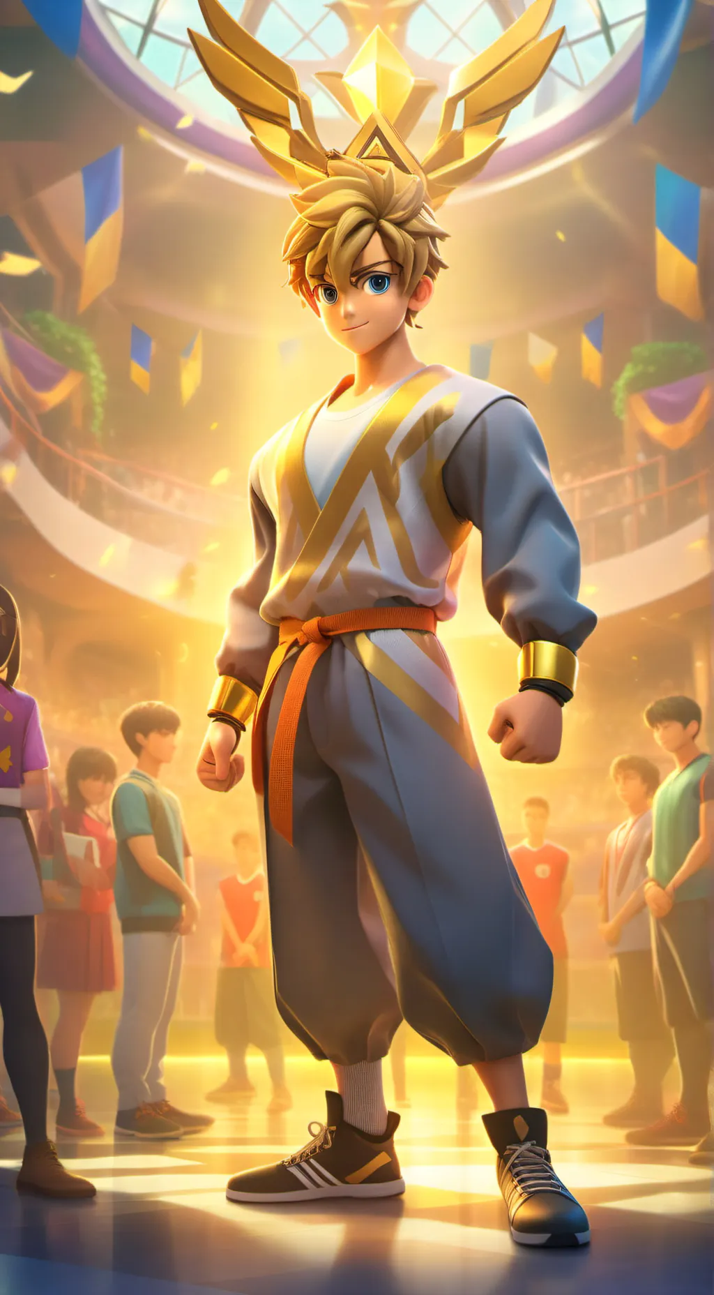 ai character: mha background