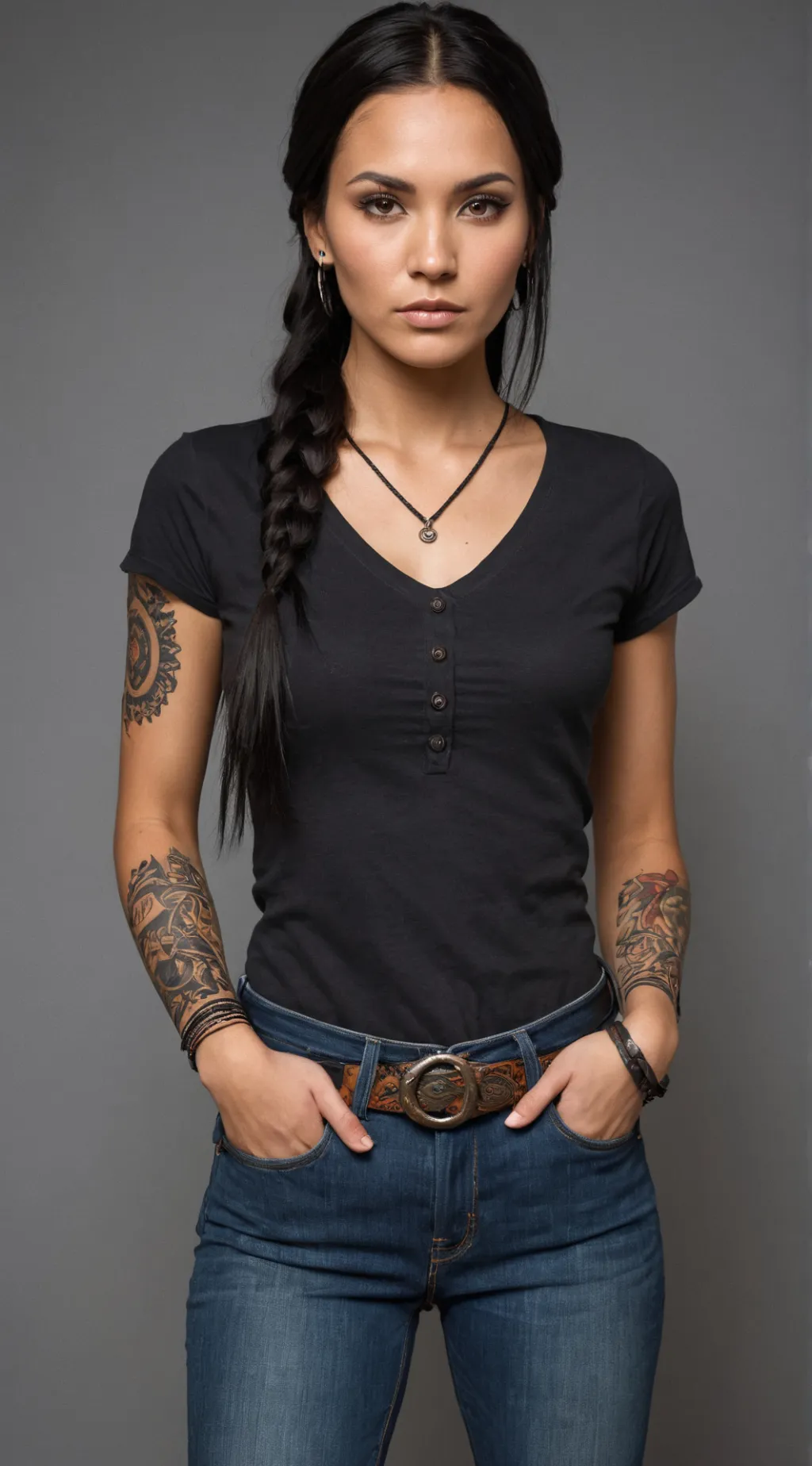 ai character: Nascha background