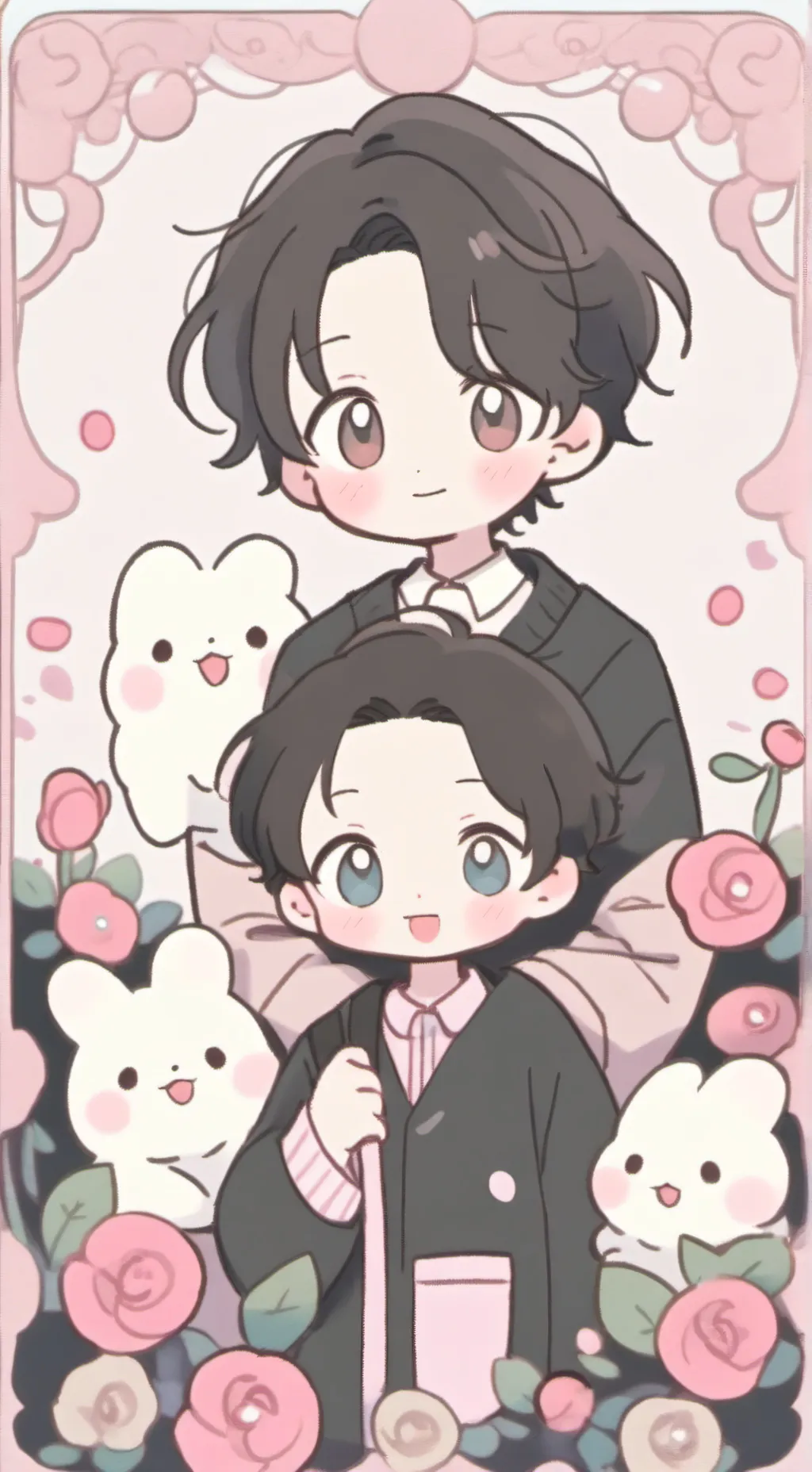 ai character: novio ,alex background