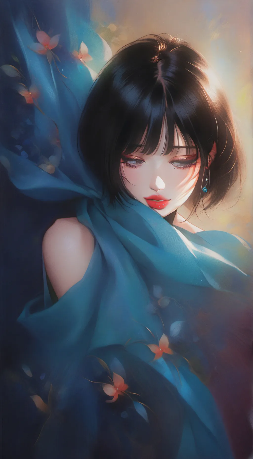 ai character: Bella  background